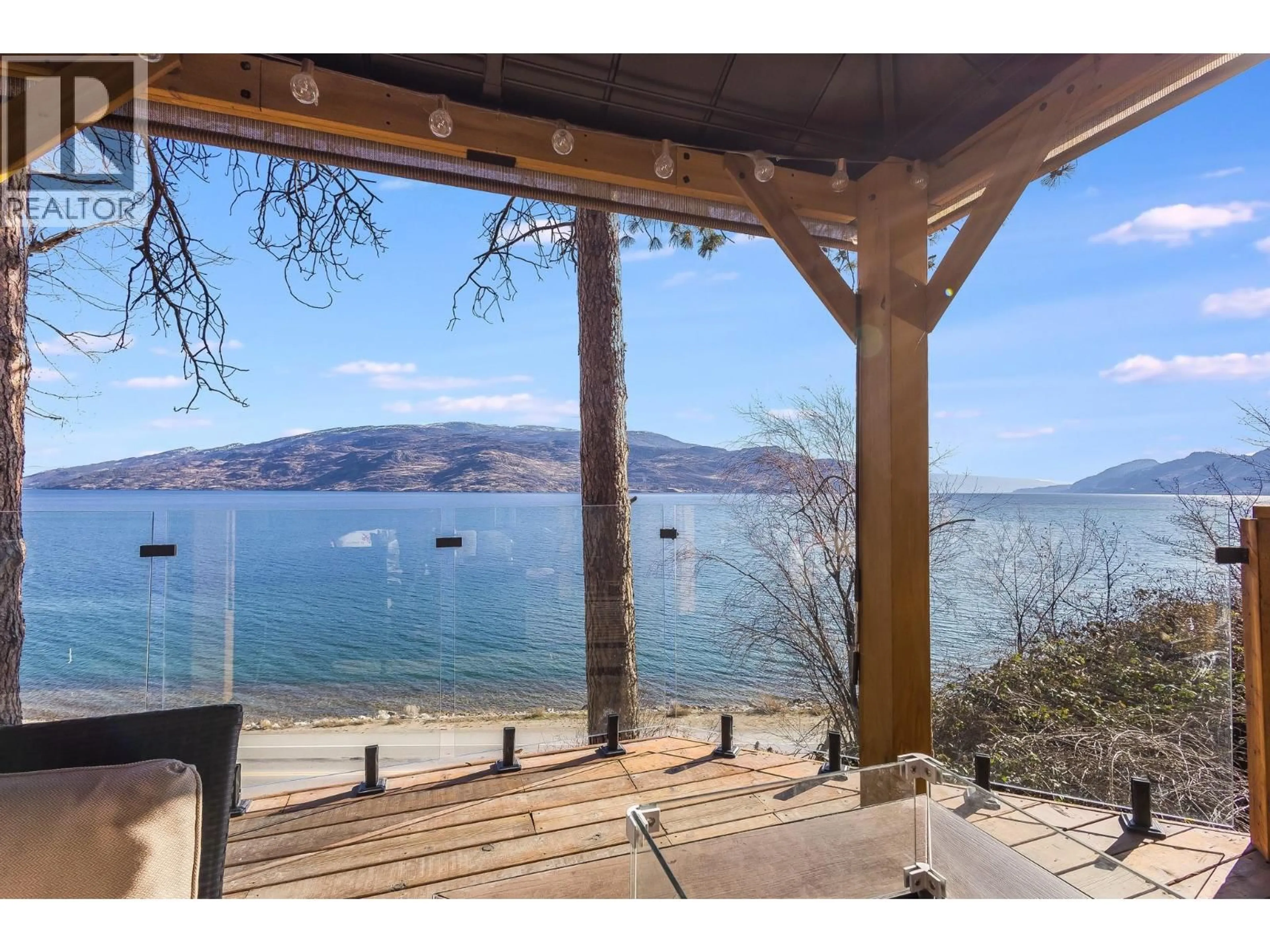 Patio, water/lake/river/ocean view for 6271 RENFREW ROAD, Peachland British Columbia V0H1X7