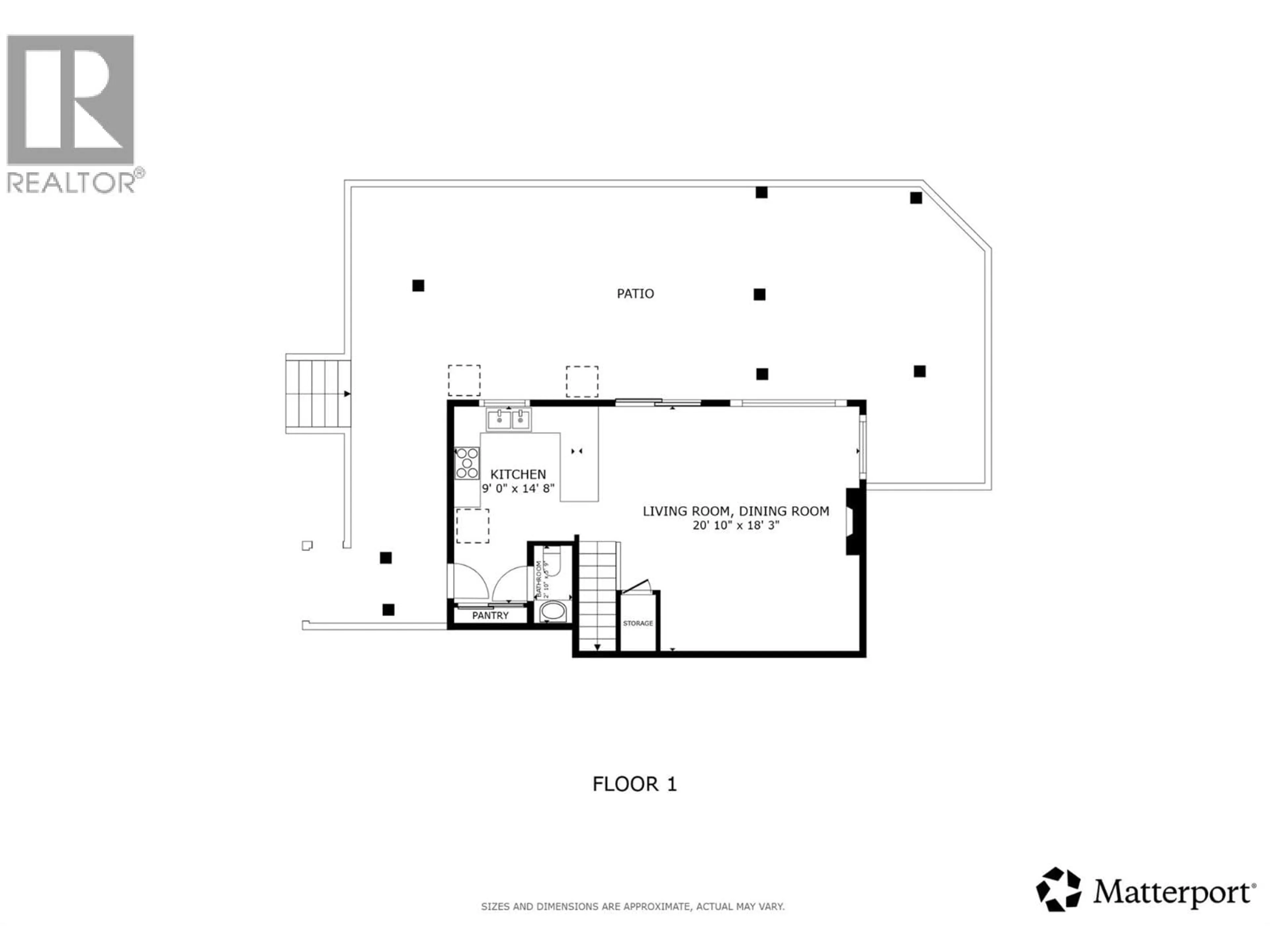 Floor plan for 6271 RENFREW ROAD, Peachland British Columbia V0H1X7