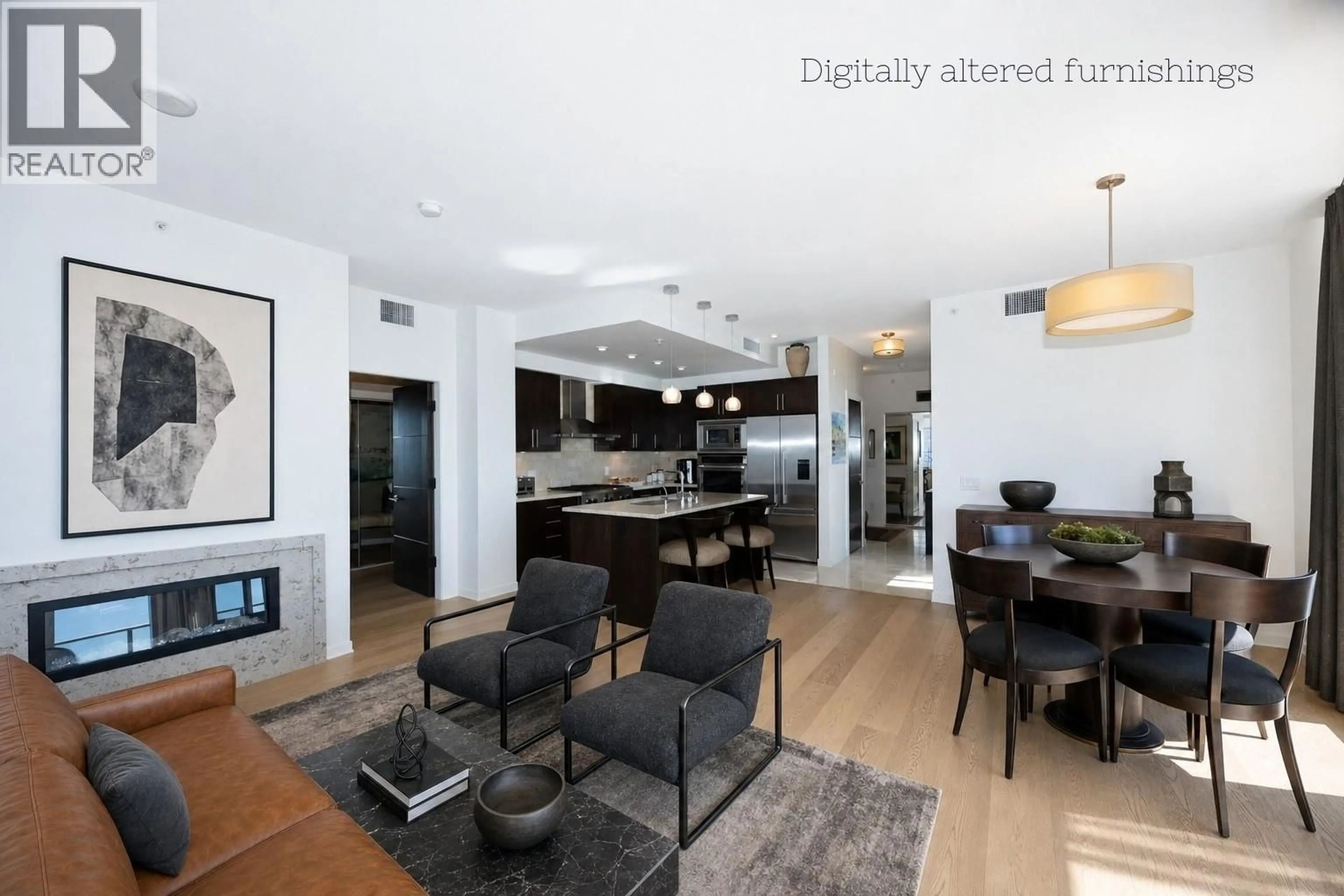 Open concept kitchen, unknown for 2604 - 1075 SUNSET DRIVE, Kelowna British Columbia V1Y9Y9