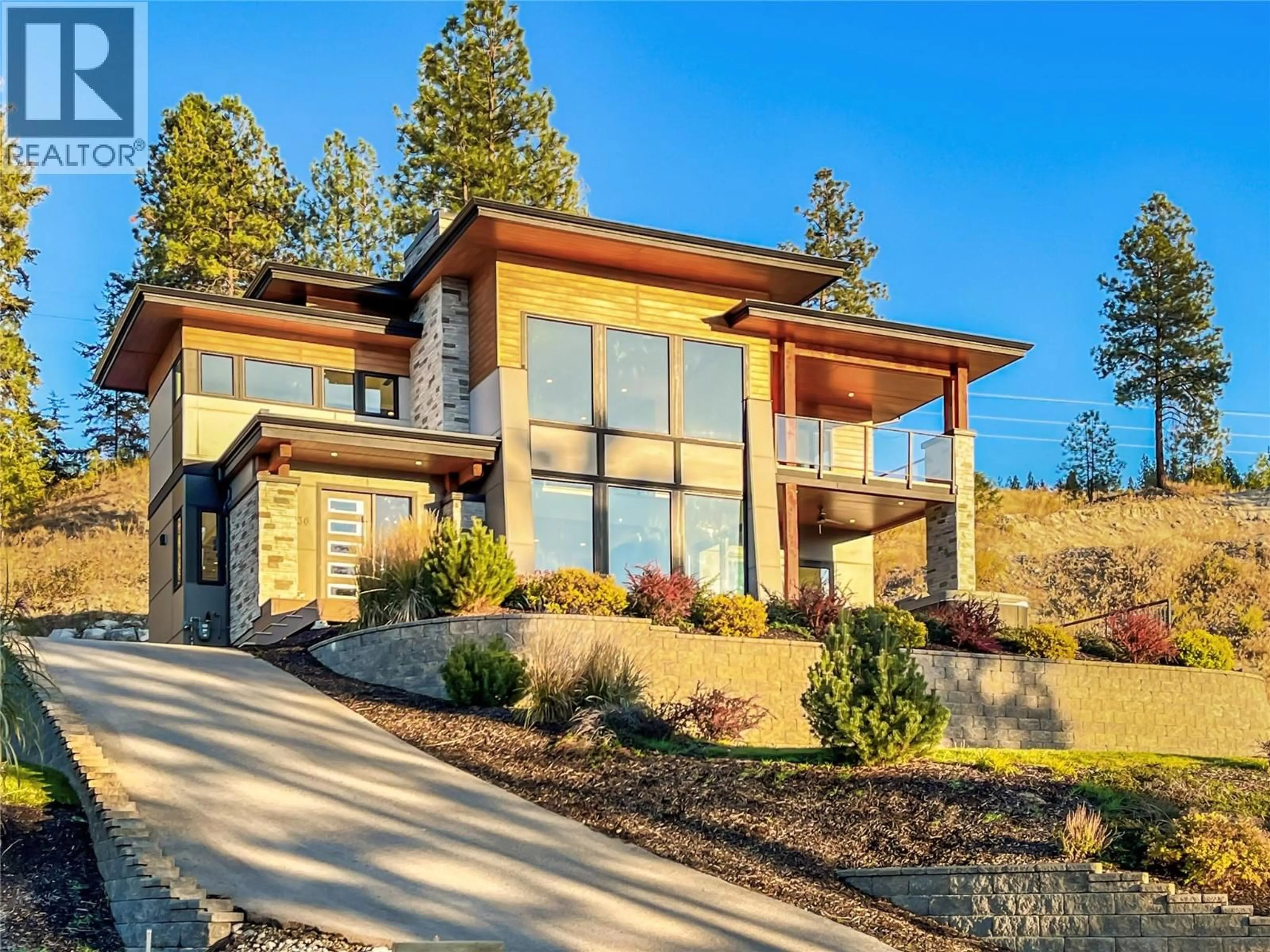 Home with brick exterior material, mountain view for 130 FLAGSTONE RISE, Naramata British Columbia V0H1N1