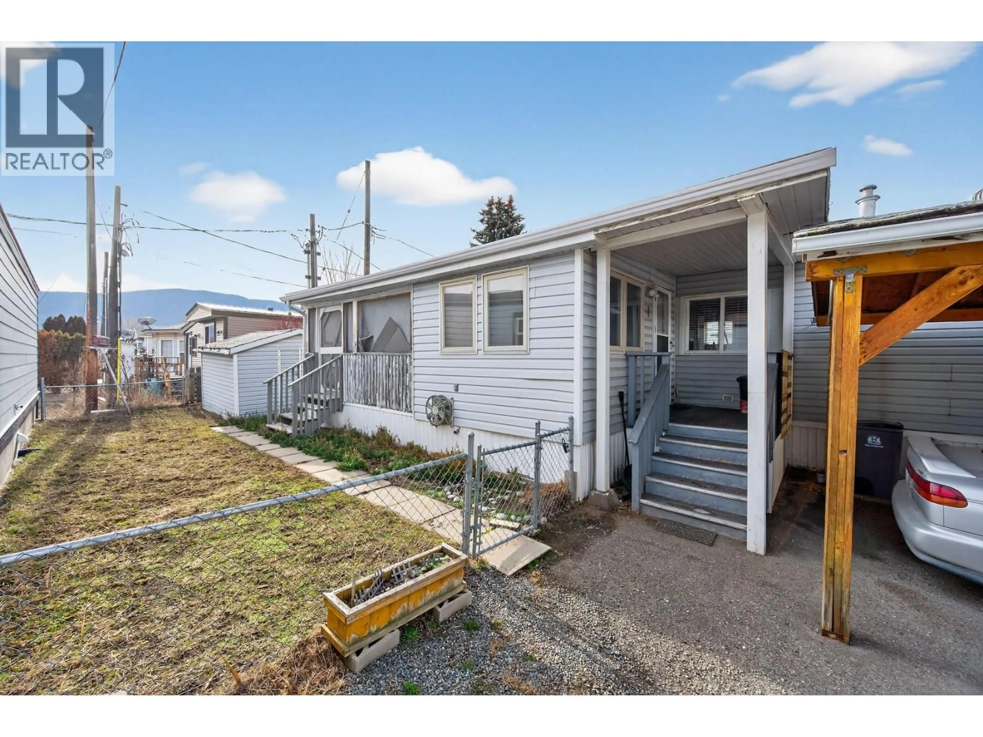 Home with vinyl exterior material, street for 7 - 1401 NICOLA AVENUE, Merritt British Columbia V1K1L8