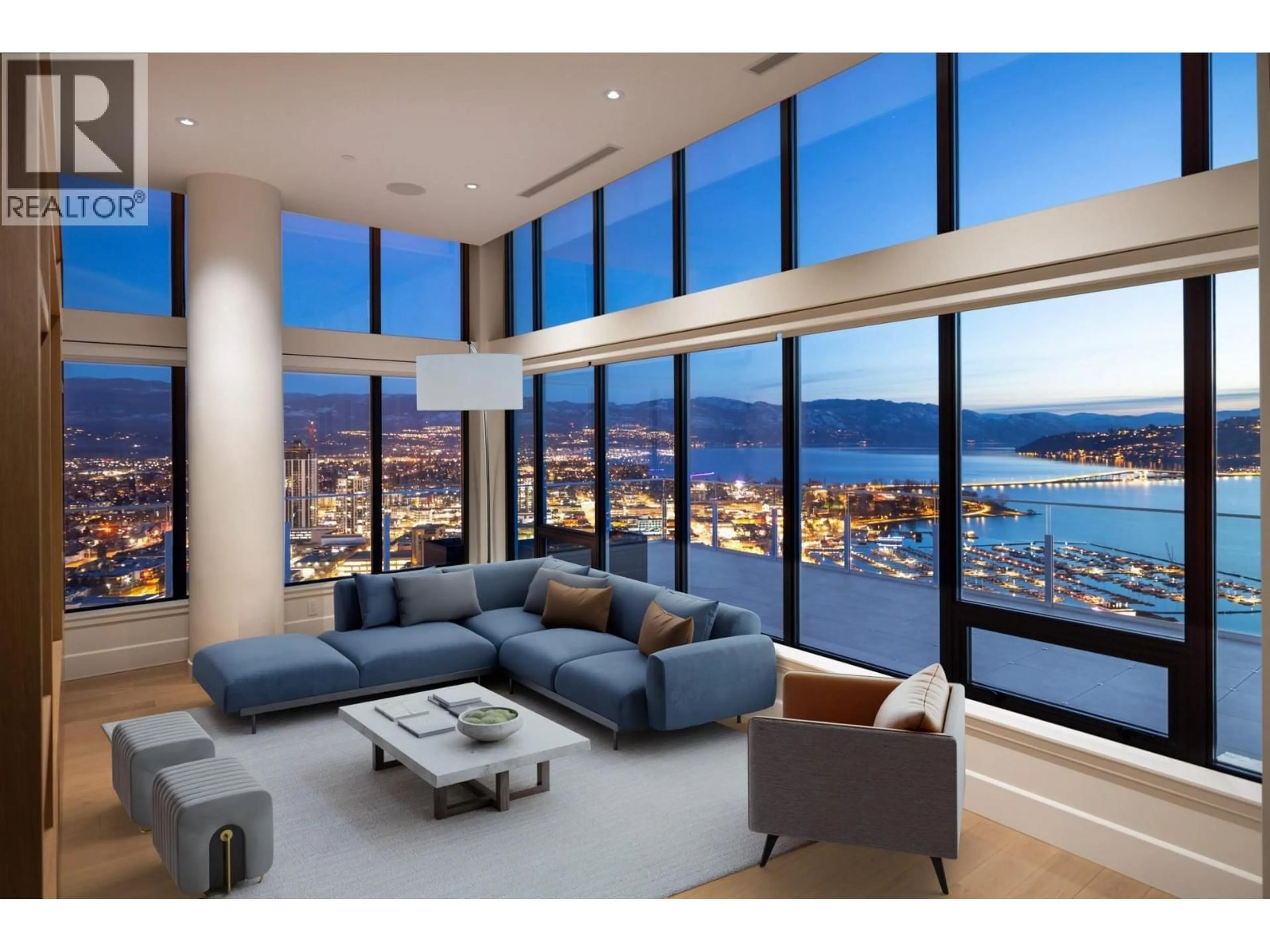 Living room with furniture, unknown for 3601 - 1191 SUNSET DRIVE, Kelowna British Columbia V1Y0J4