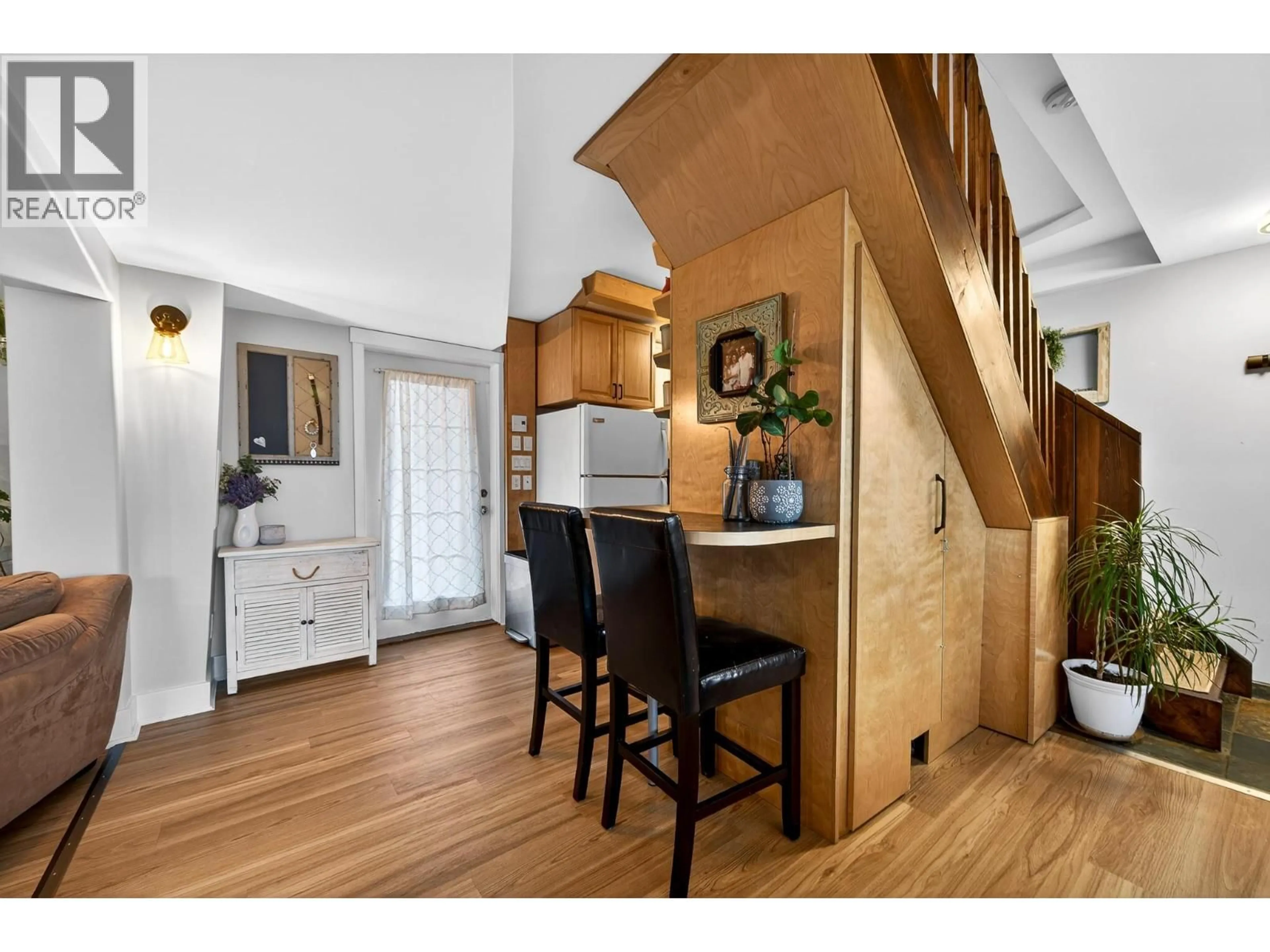 Open concept kitchen, wood/laminate floor for 114 - 870 MCQUEEN DRIVE, Kamloops British Columbia V2B7X9