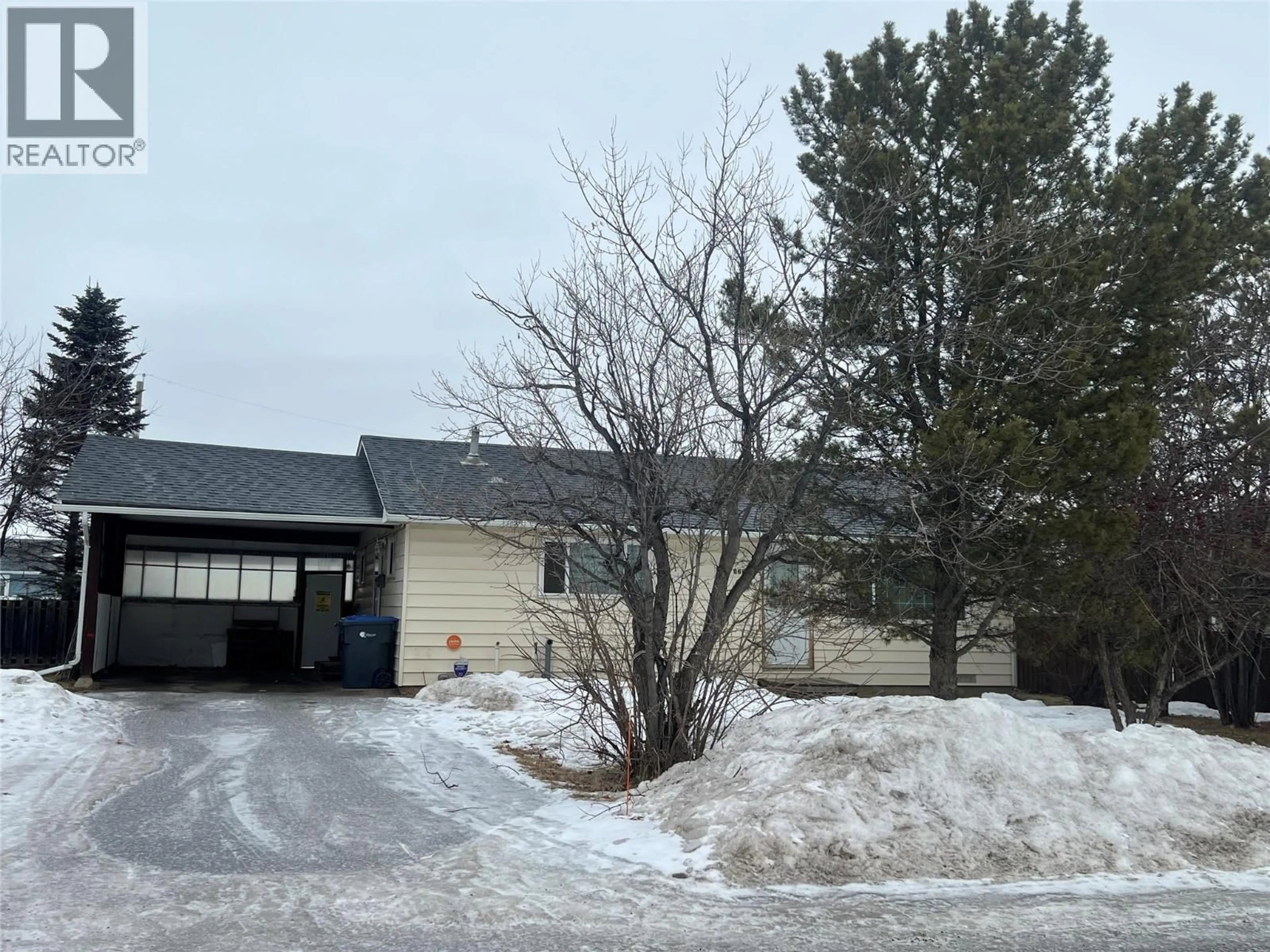 A pic from outside/outdoor area/front of a property/back of a property/a pic from drone, street for 1216 113 AVENUE, Dawson Creek British Columbia V1G2Y8