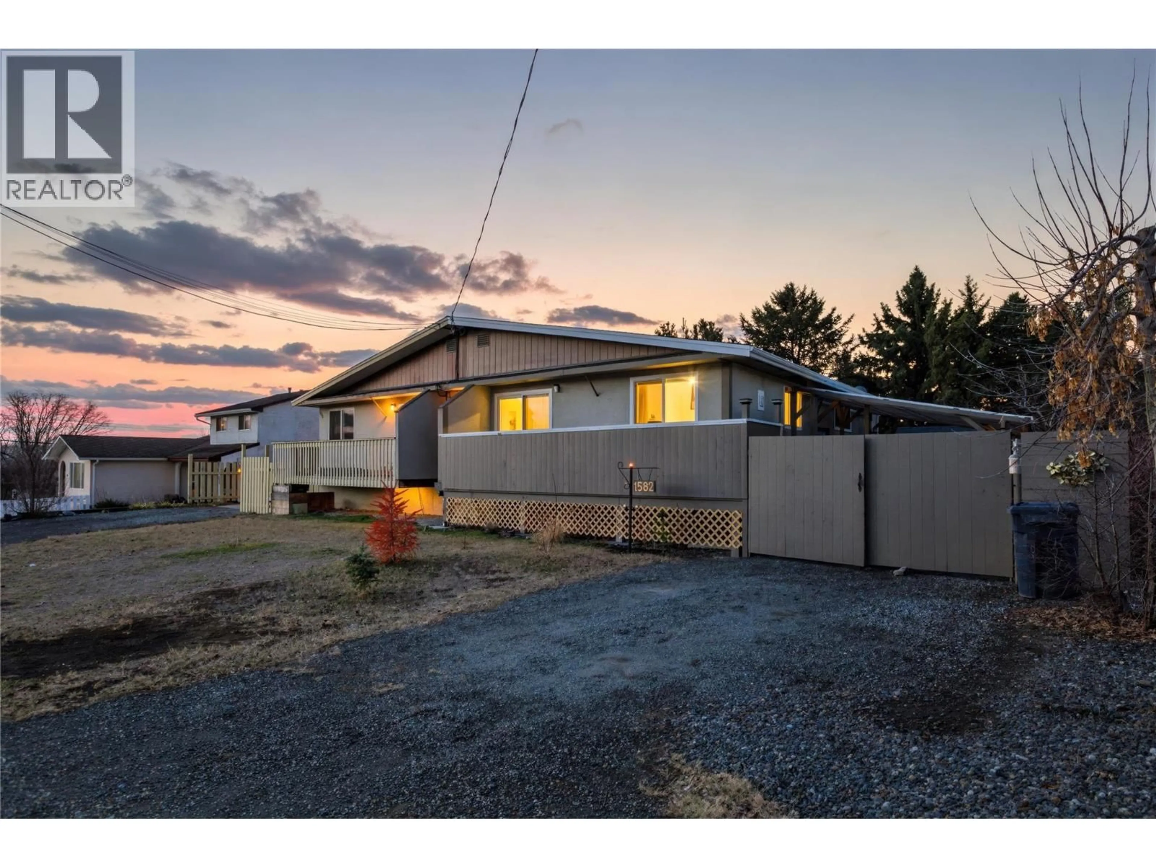 A pic from outside/outdoor area/front of a property/back of a property/a pic from drone, street for 1582 STAGE ROAD, Cache Creek British Columbia V0K1H0