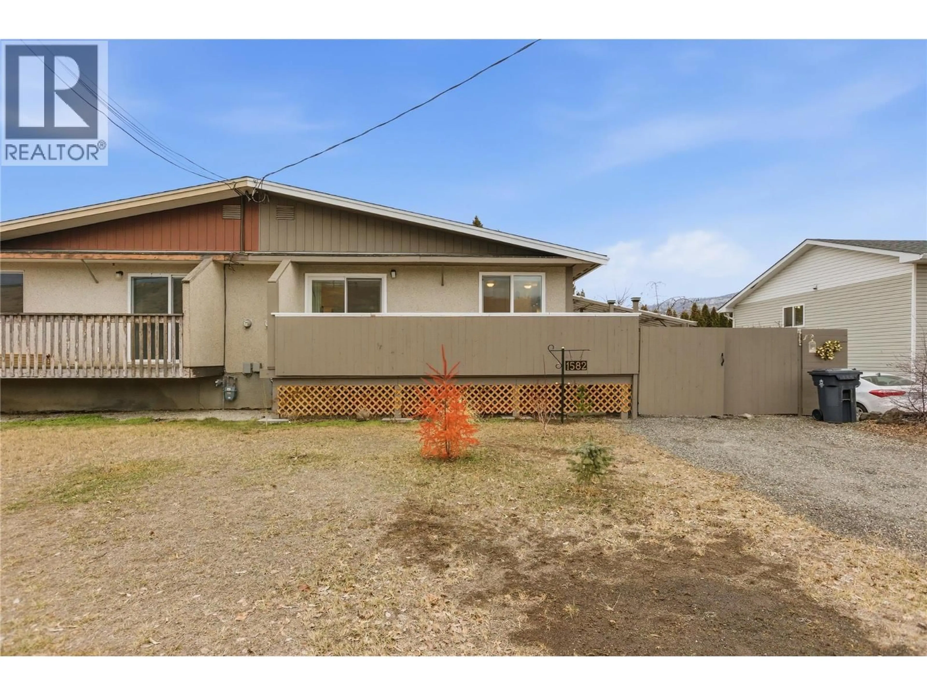 A pic from outside/outdoor area/front of a property/back of a property/a pic from drone, street for 1582 STAGE ROAD, Cache Creek British Columbia V0K1H0