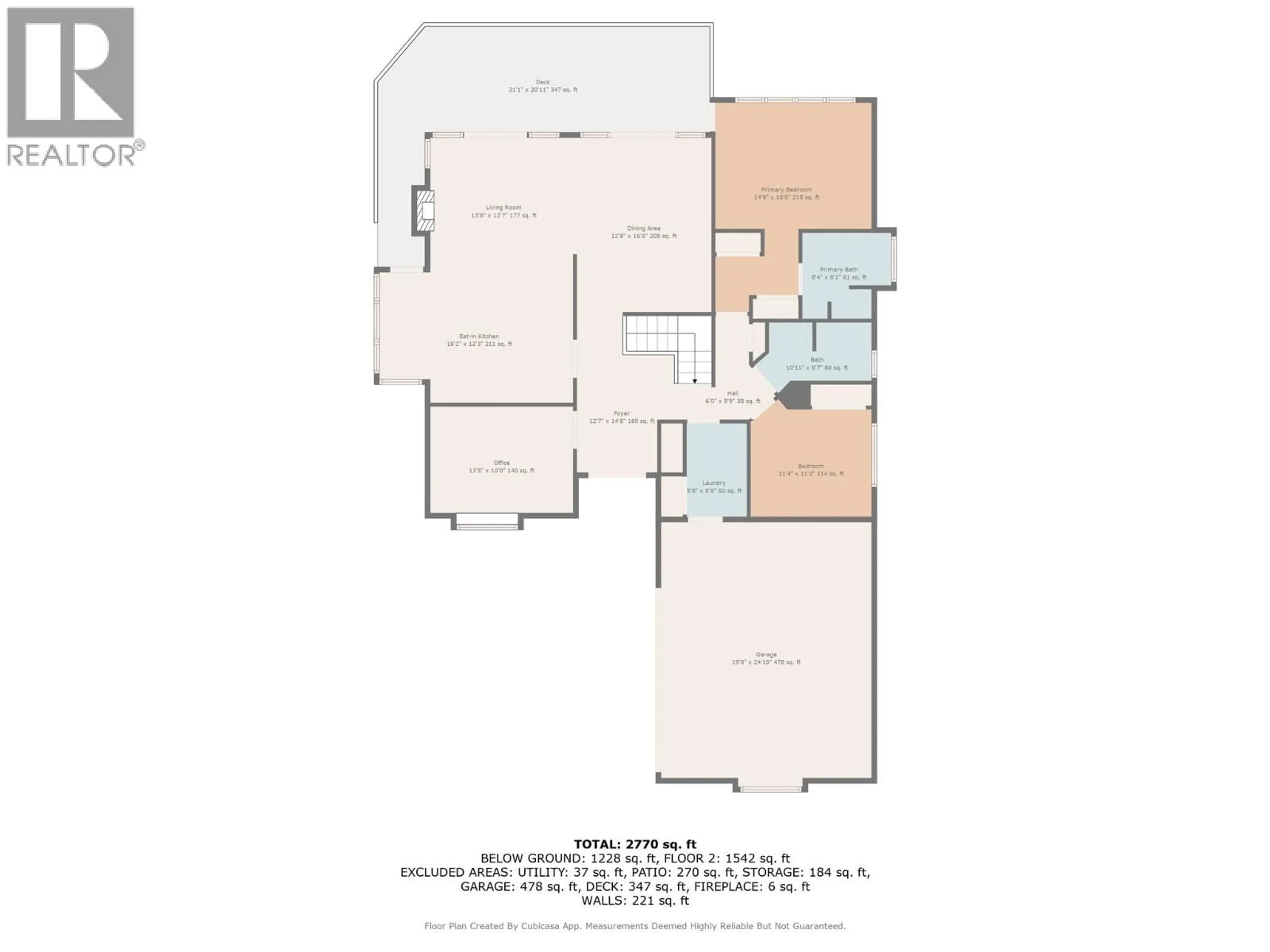 Floor plan for 3103 THACKER DRIVE, West Kelowna British Columbia V1Z1X5