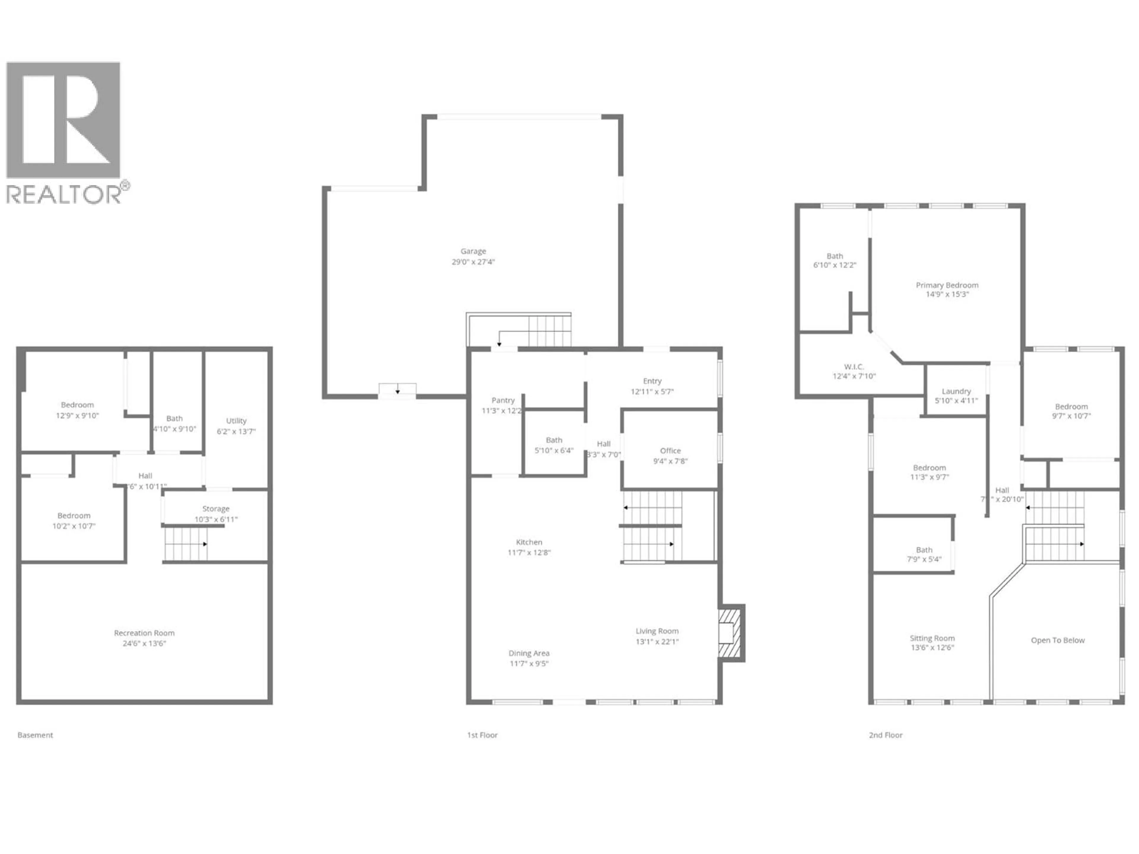 Floor plan for 2403 OSPREY COURT, Sparwood British Columbia V0B2G2