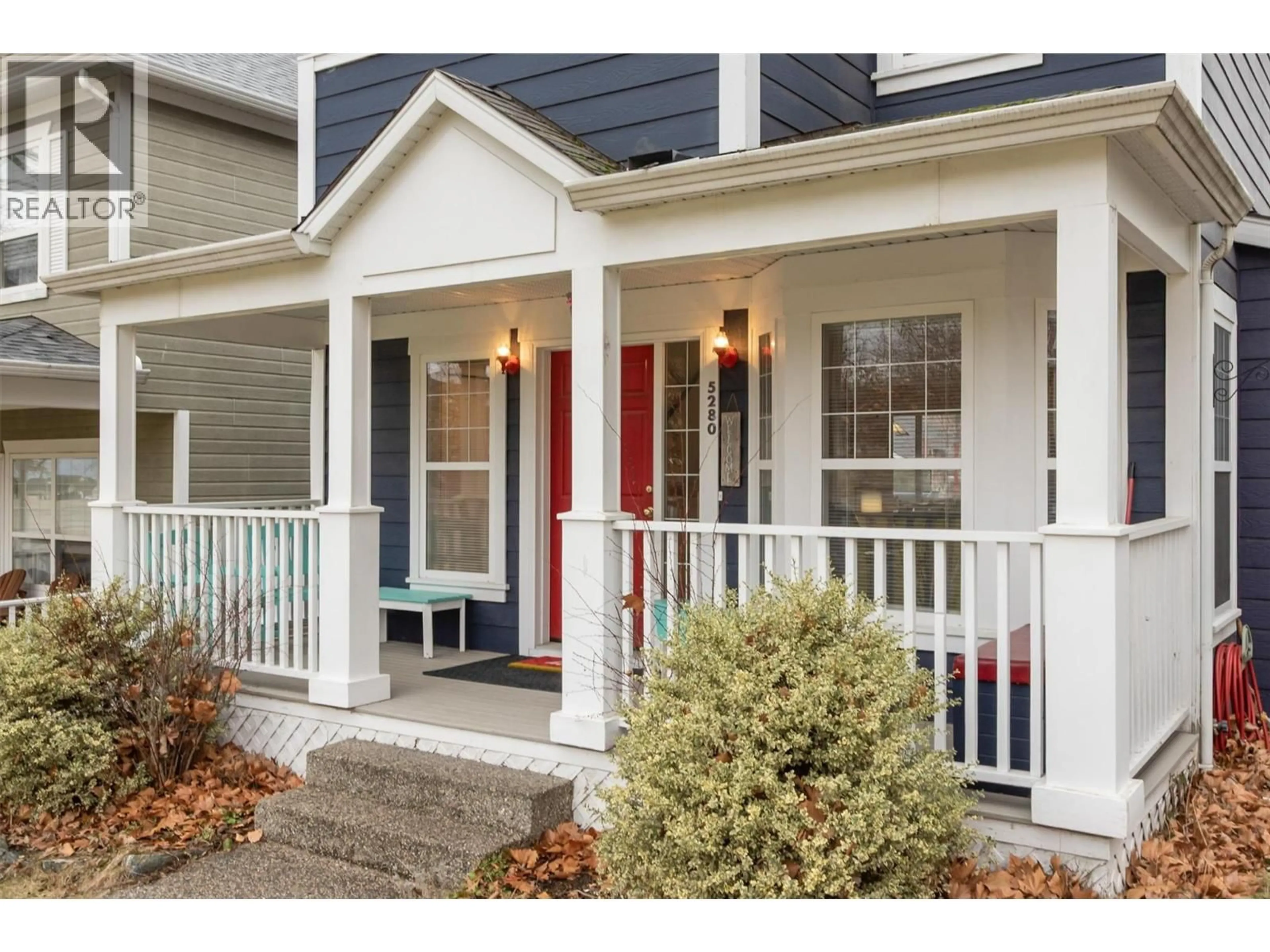 Home with vinyl exterior material, street for 5280 ALLENBY LANE, Kelowna British Columbia V1W4T8