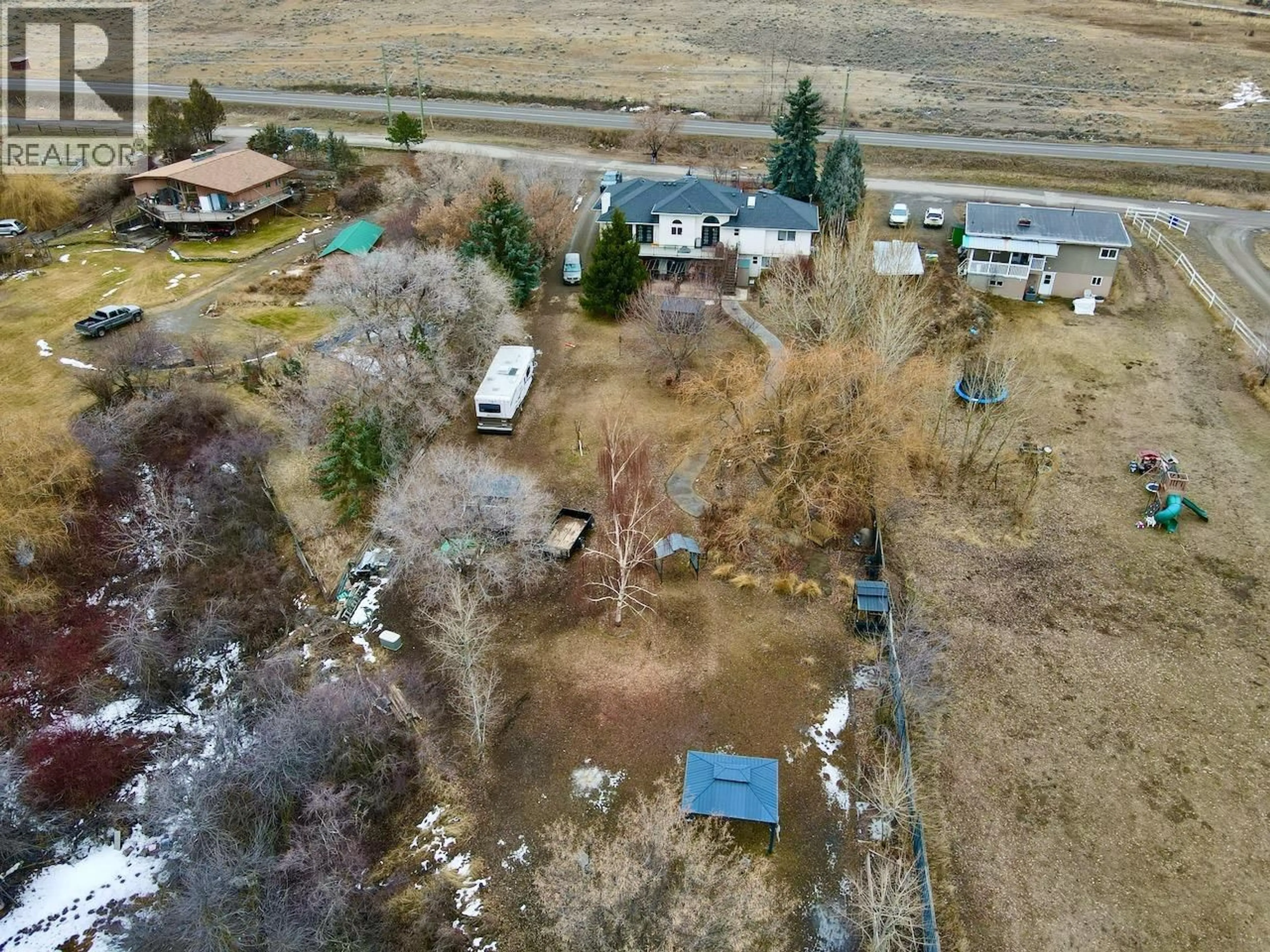 A pic from outside/outdoor area/front of a property/back of a property/a pic from drone, unknown for 2629 PRINCETON-KAMLOOPS HWY HIGHWAY, Kamloops British Columbia V0E2A0