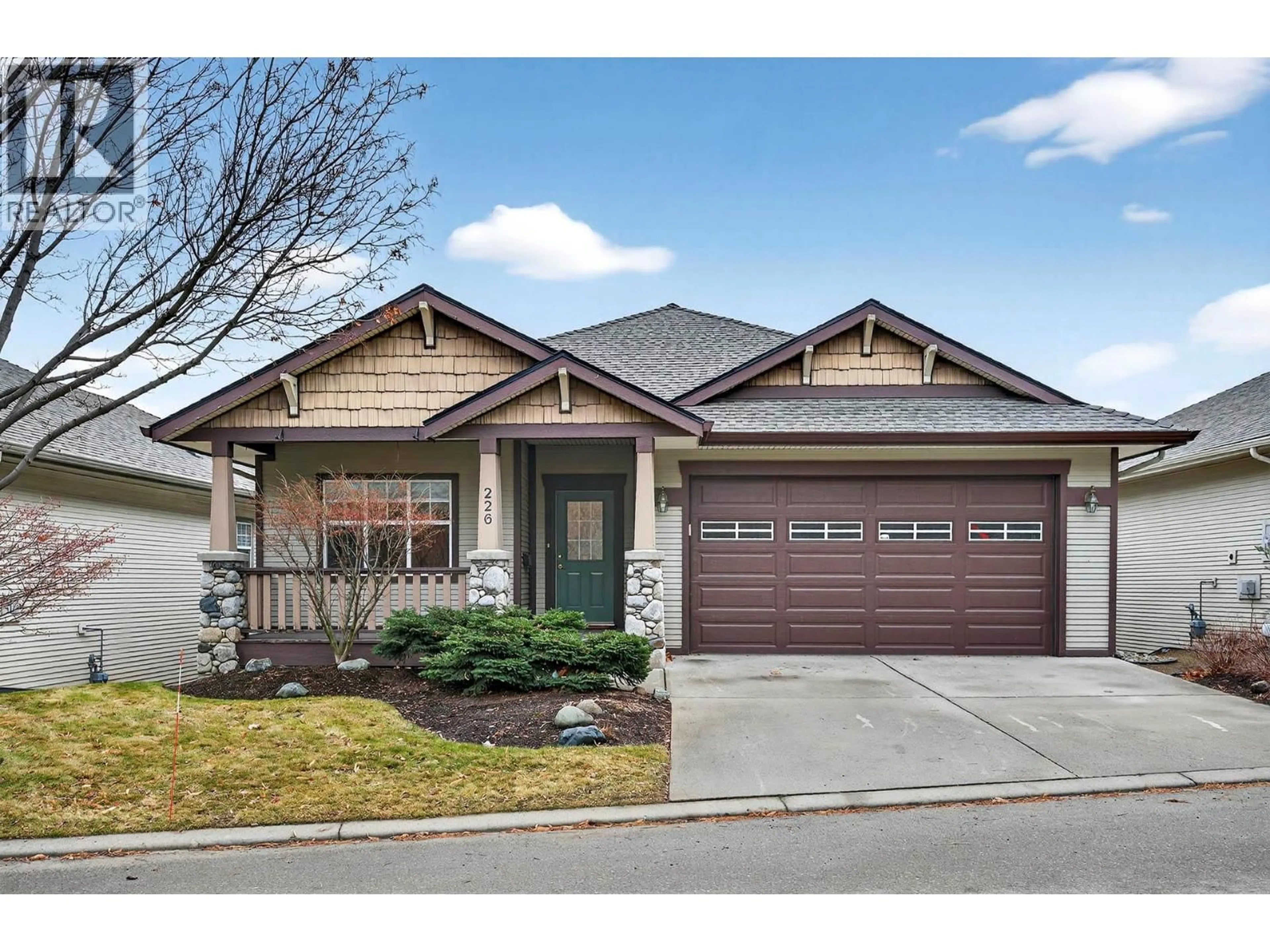 Home with vinyl exterior material, street for 226 SAGEWOOD DRIVE, Kamloops British Columbia V2H1R2
