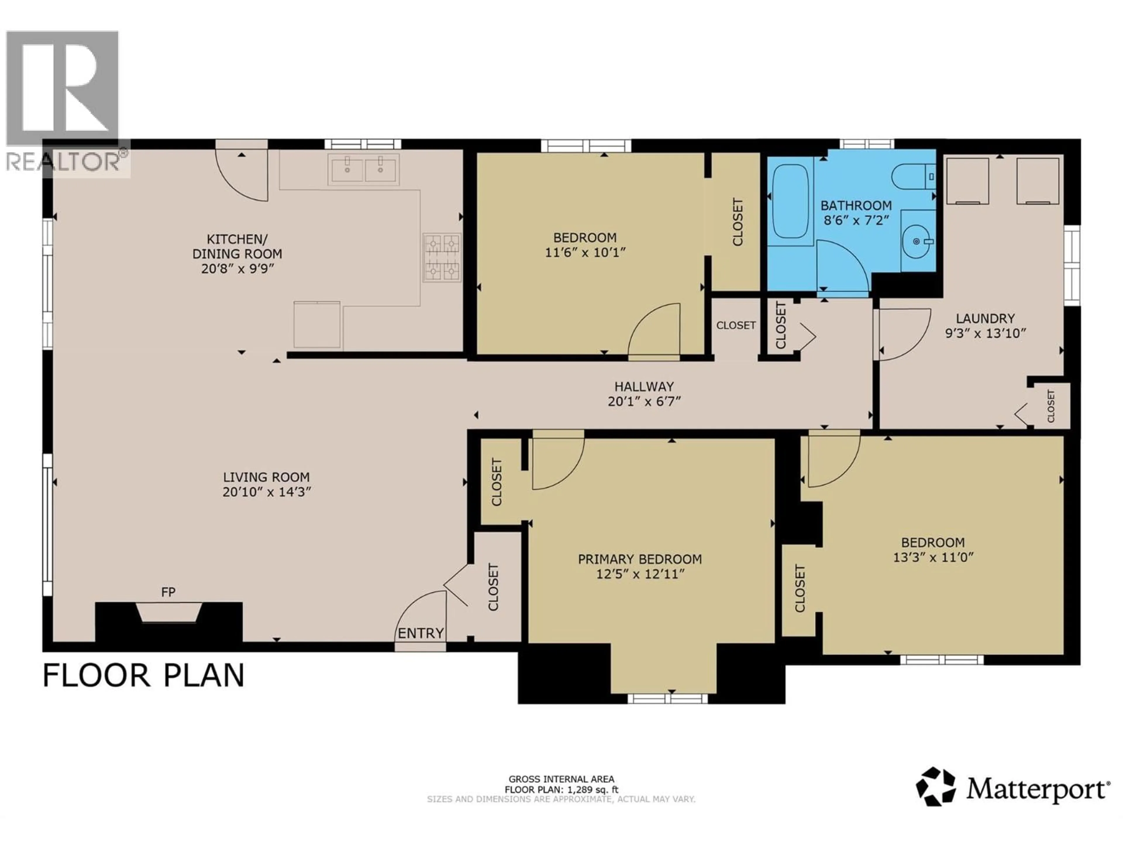 Floor plan for 1815 2ND STREET SOUTH, Cranbrook British Columbia V1C1C6
