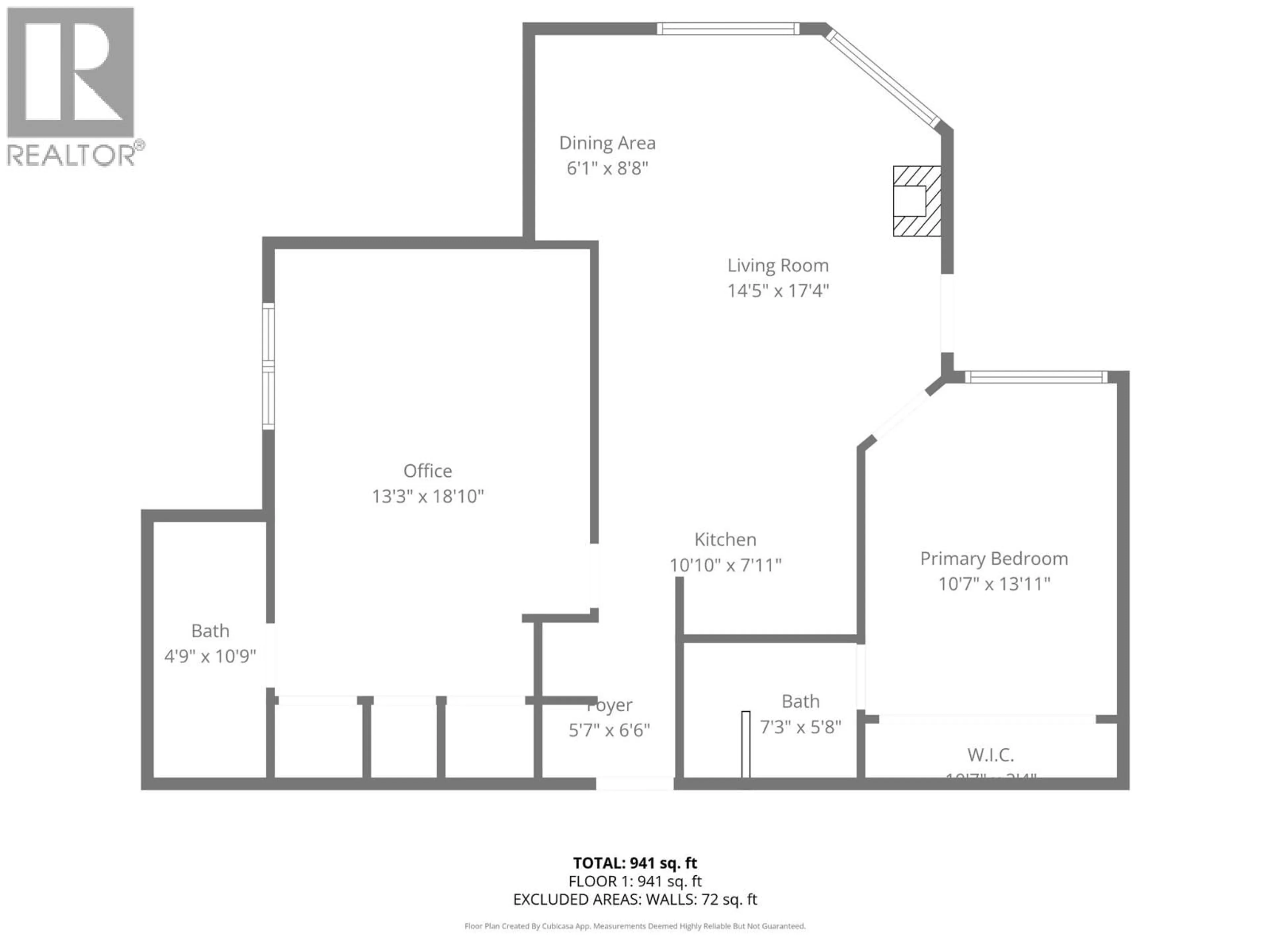 Floor plan for 221 - 4559 TIMBERLINE CRESCENT, Fernie British Columbia V0B1M6