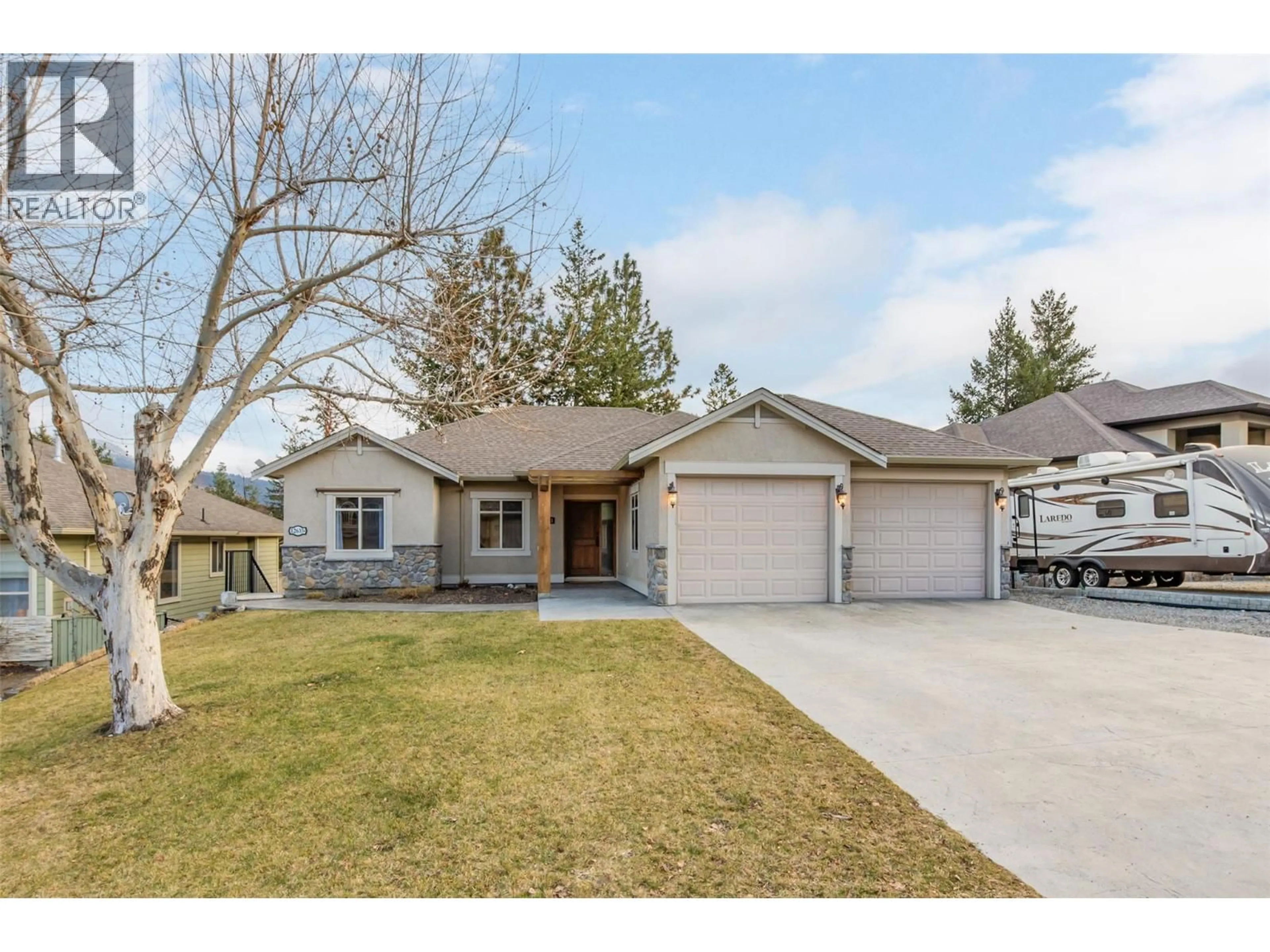 Home with brick exterior material, street for 12633 DRIFTWOOD COURT, Lake Country British Columbia V4V2M9