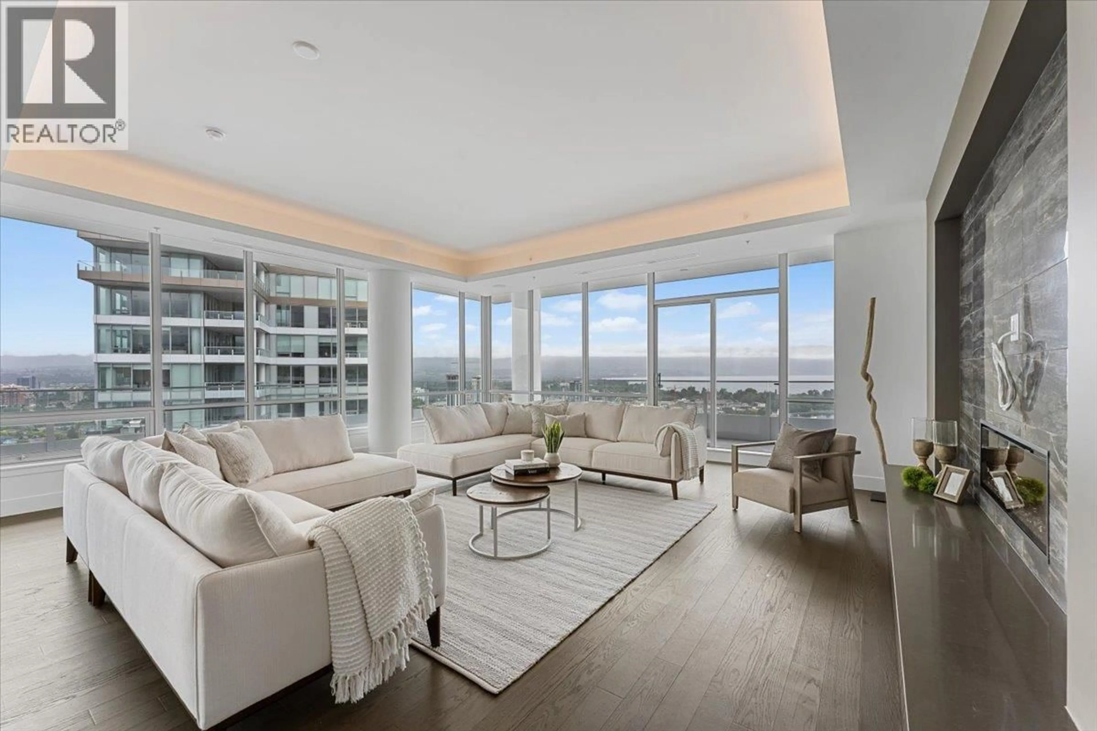 Living room with furniture, unknown for 2801 - 1181 SUNSET DRIVE, Kelowna British Columbia V1Y0J4