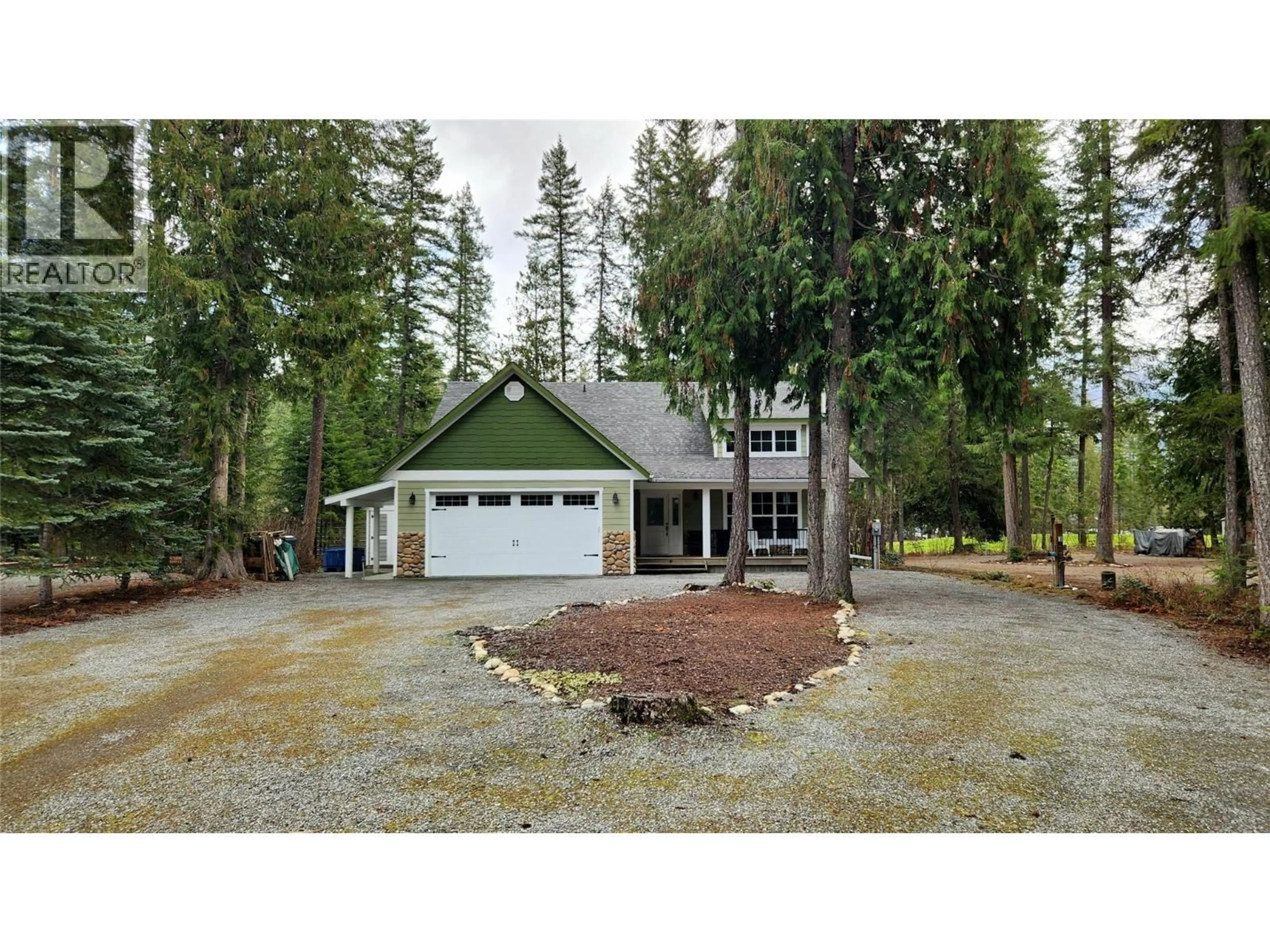 A pic from outside/outdoor area/front of a property/back of a property/a pic from drone, unknown for 87 - 3453 CESSNA ROAD, Enderby British Columbia V0E1V5