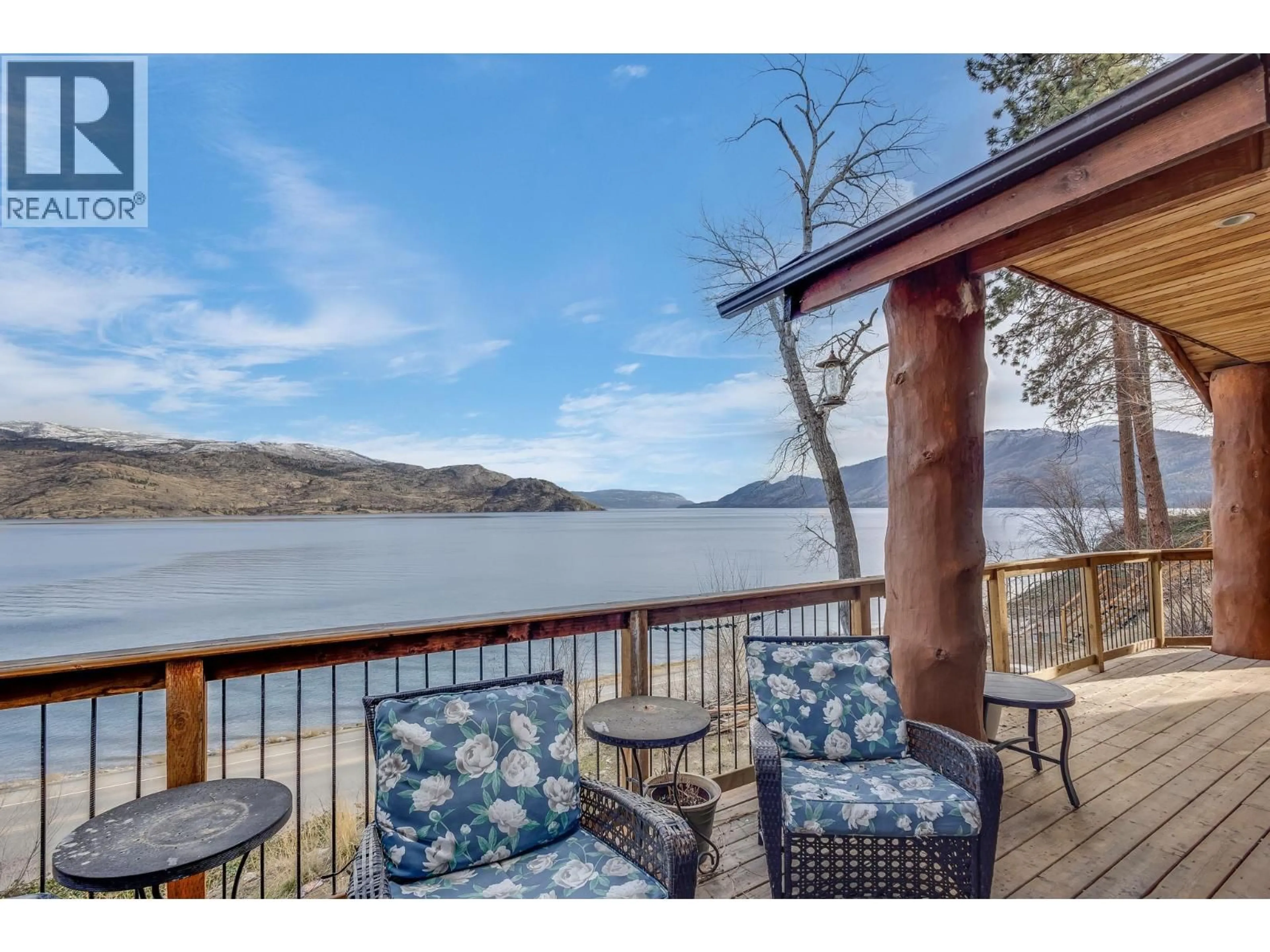 Patio, water/lake/river/ocean view for 6261 RENFREW ROAD, Peachland British Columbia V0H1X7