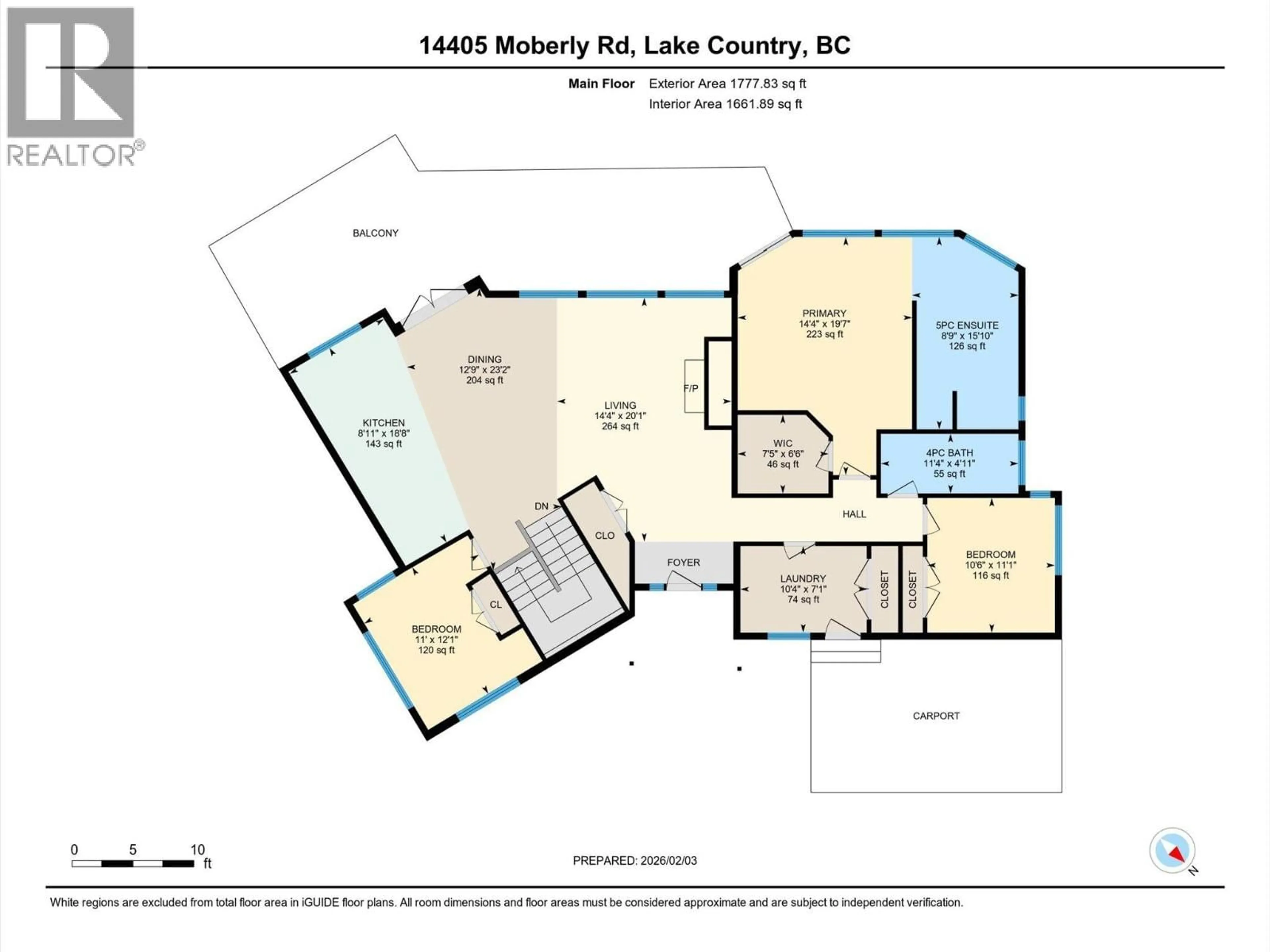 Floor plan for 14405 MOBERLY ROAD, Lake Country British Columbia V4V1A6
