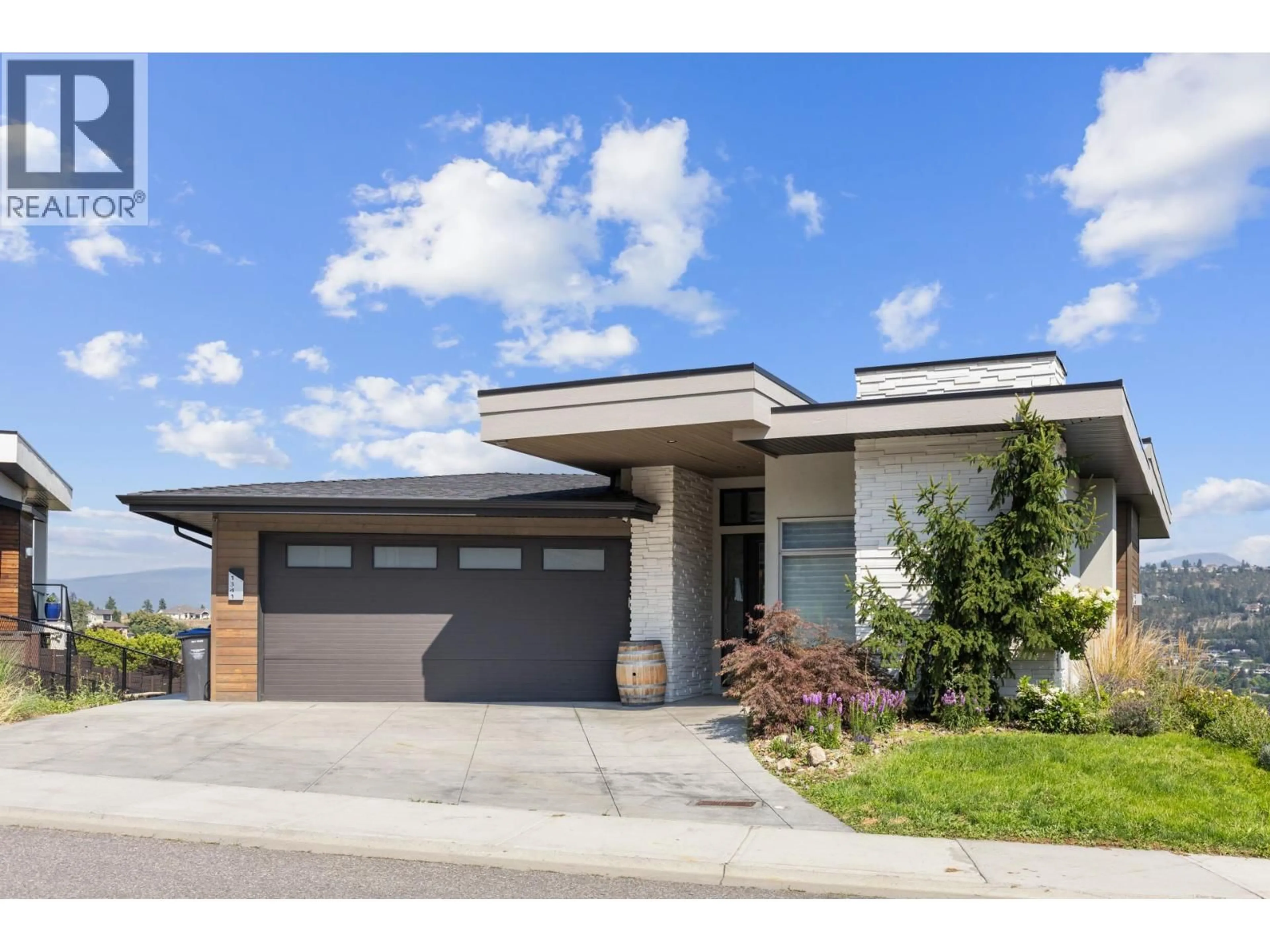 Home with brick exterior material, street for 1341 SLADEN CRESCENT, Kelowna British Columbia V1V2Y1