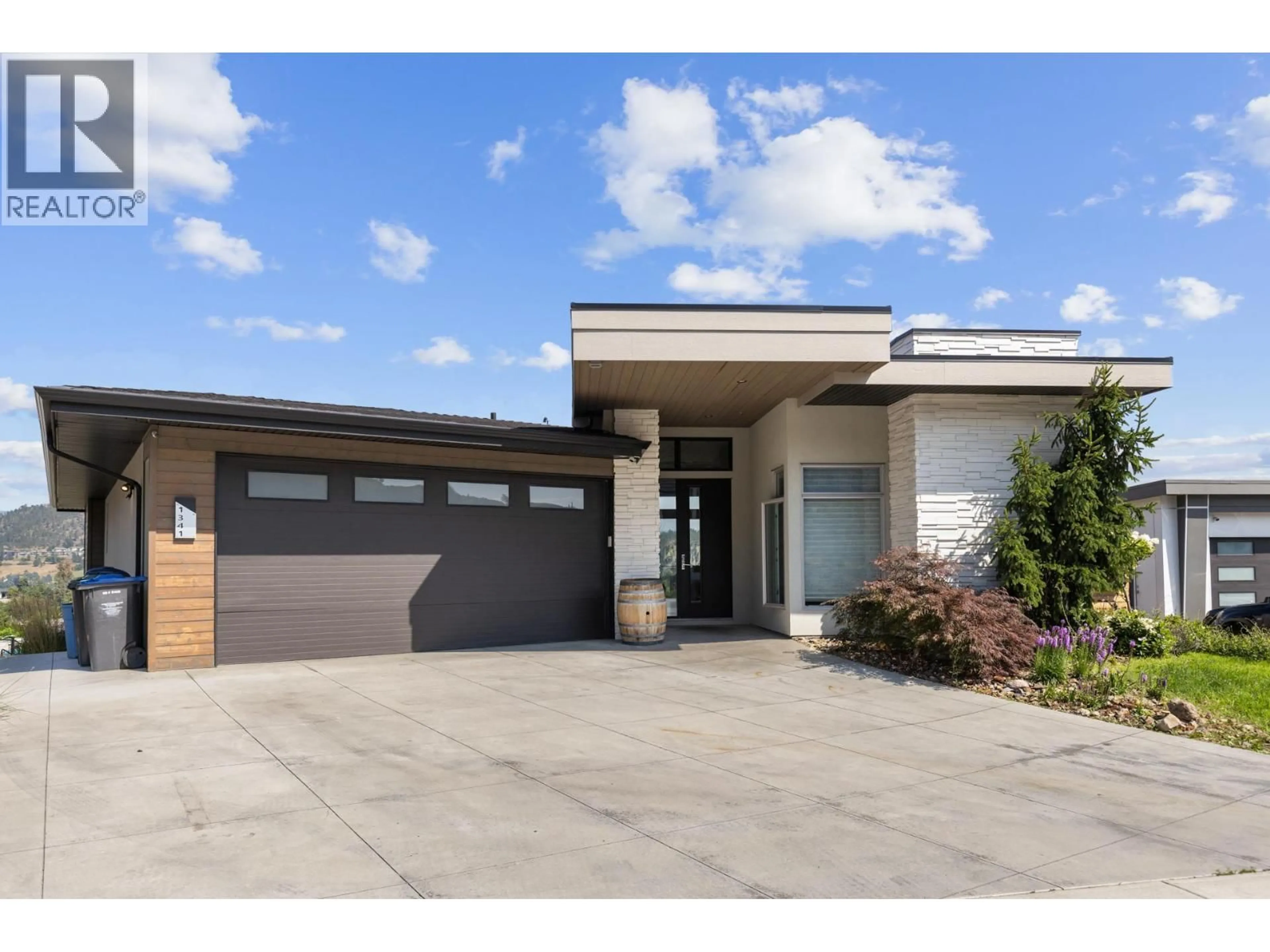 Home with brick exterior material, street for 1341 SLADEN CRESCENT, Kelowna British Columbia V1V2Y1
