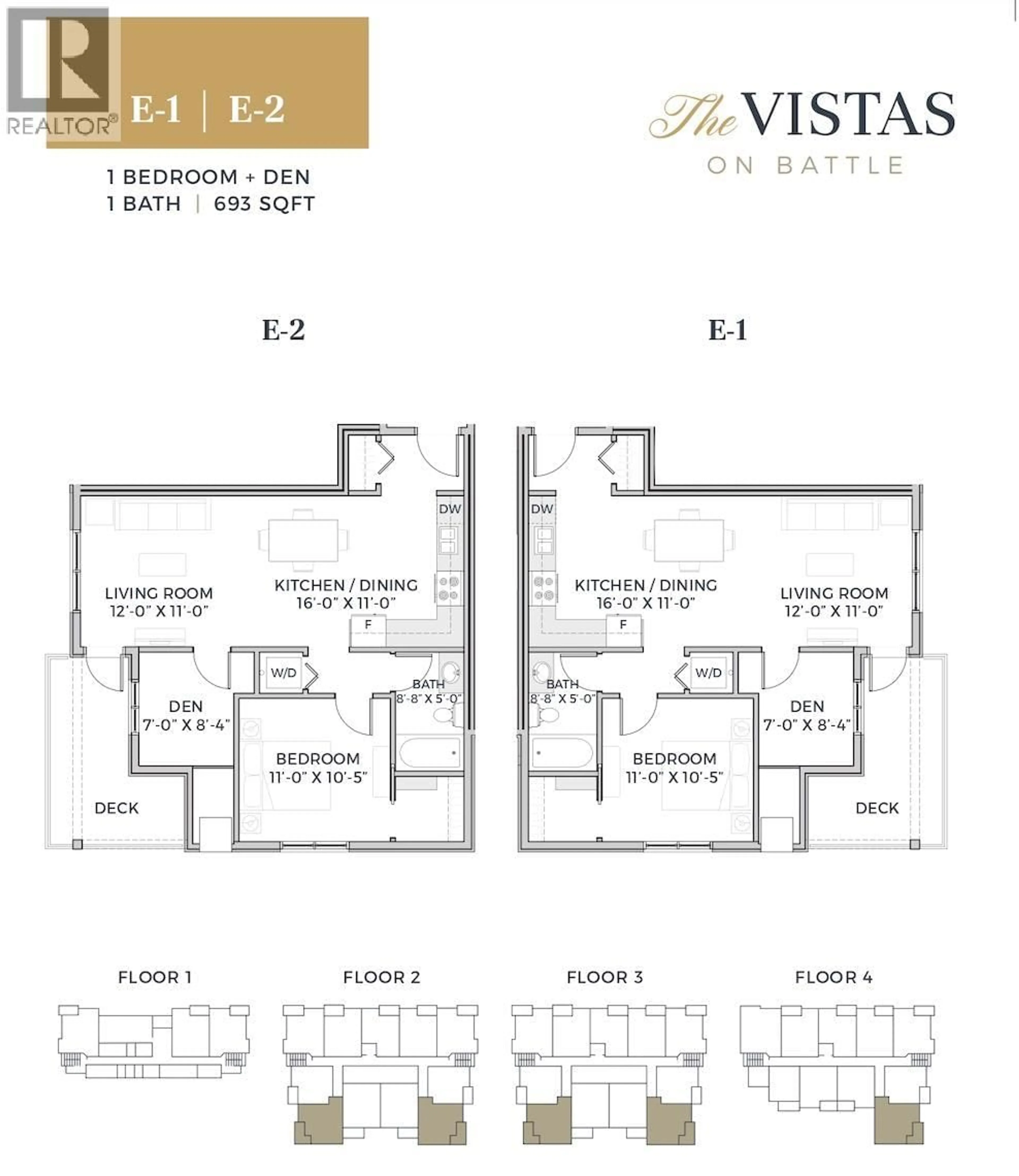 Floor plan for 207 - 777 BATTLE STREET, Kamloops British Columbia V2C2M6