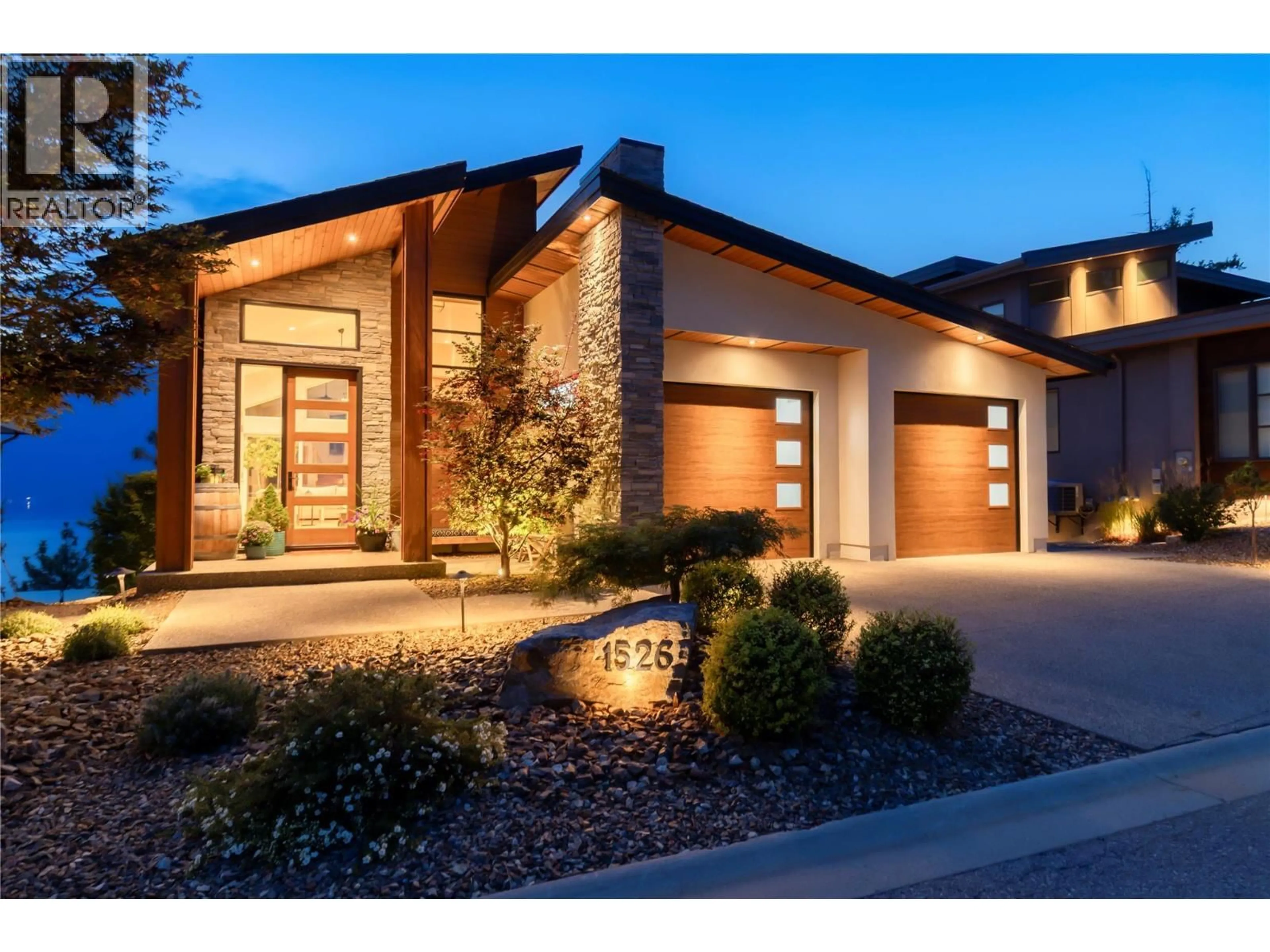 Home with brick exterior material, street for 1526 MARBLE LEDGE DRIVE, Lake Country British Columbia V4V2T4