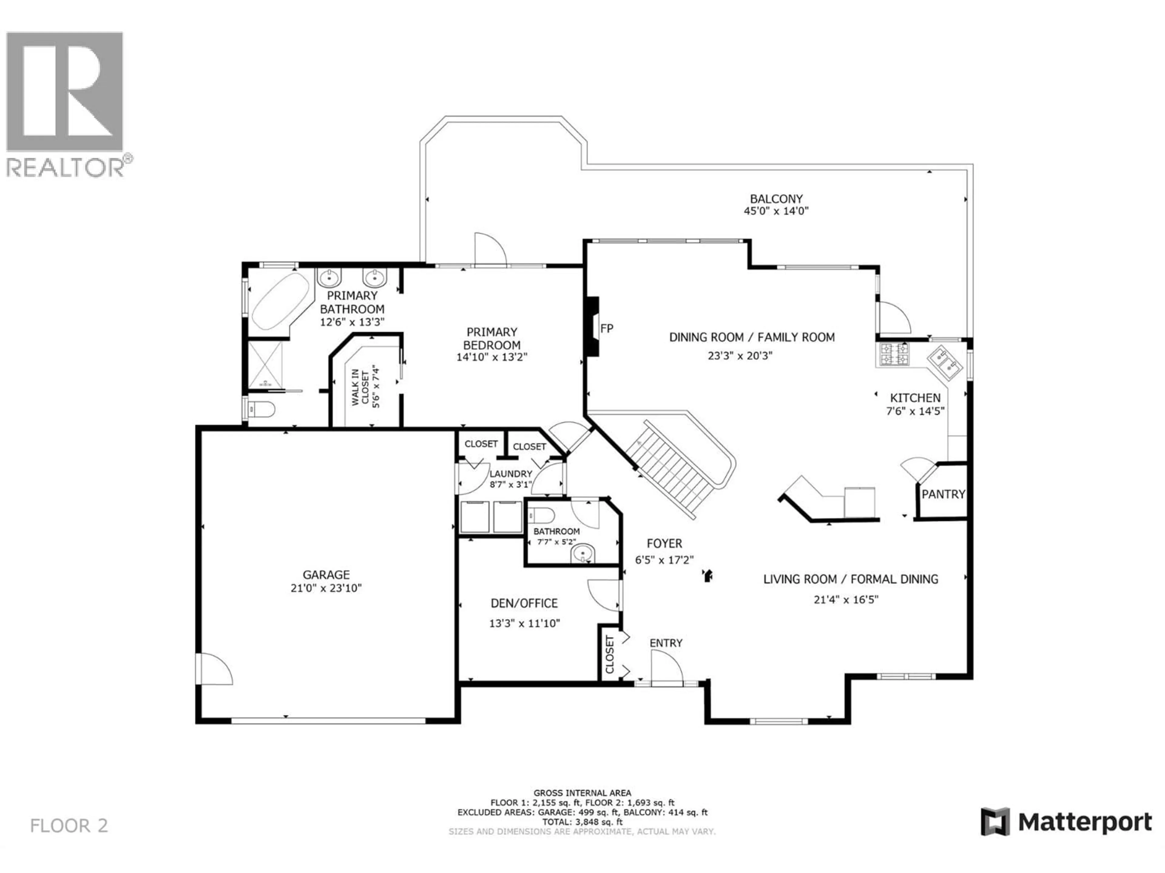 Floor plan for 8011 AQUARIUS ROAD, Vernon British Columbia V1H1C8