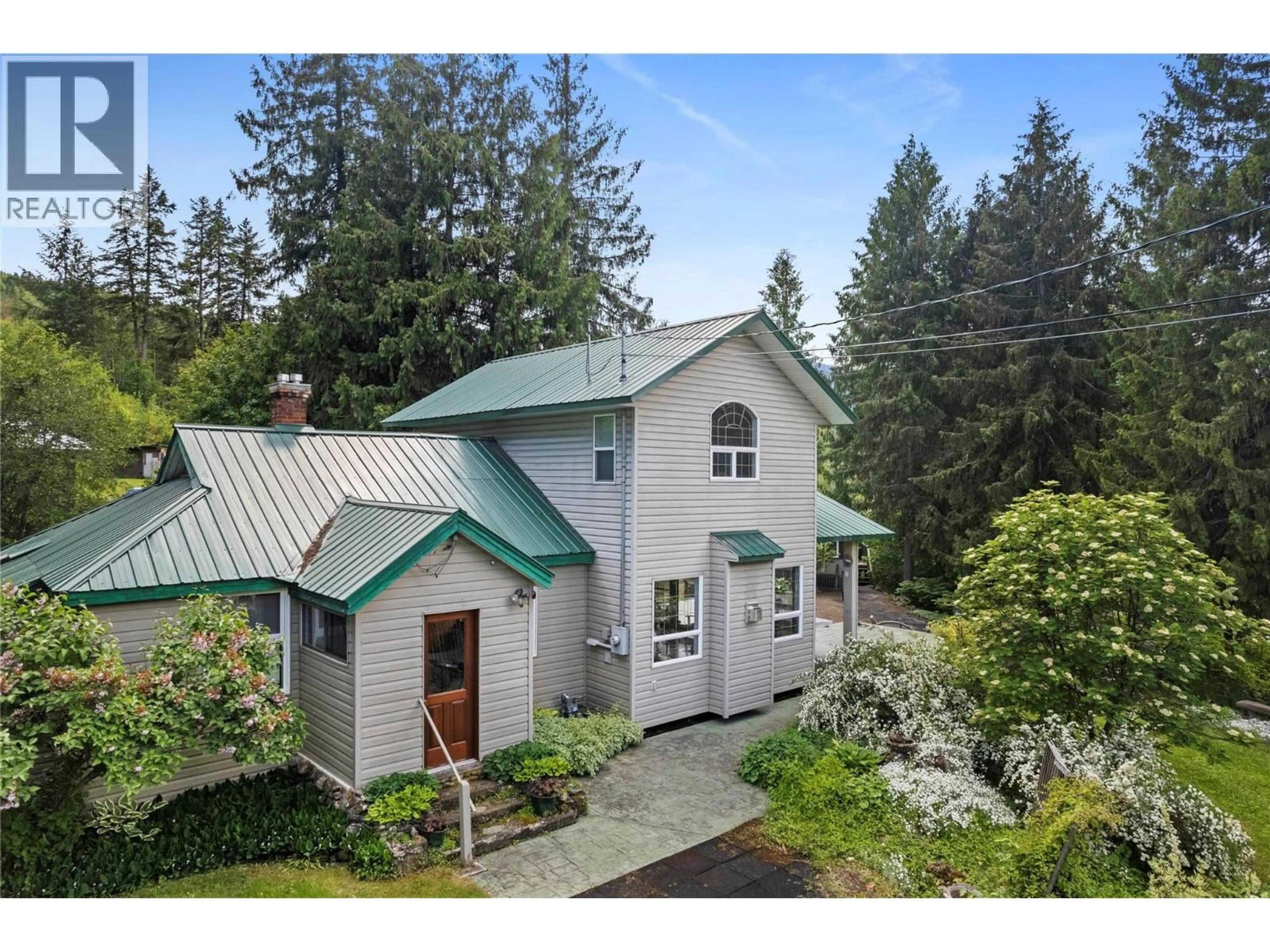 A pic from outside/outdoor area/front of a property/back of a property/a pic from drone, street for 1756 BLIND BAY ROAD, Blind Bay British Columbia V0E2W0