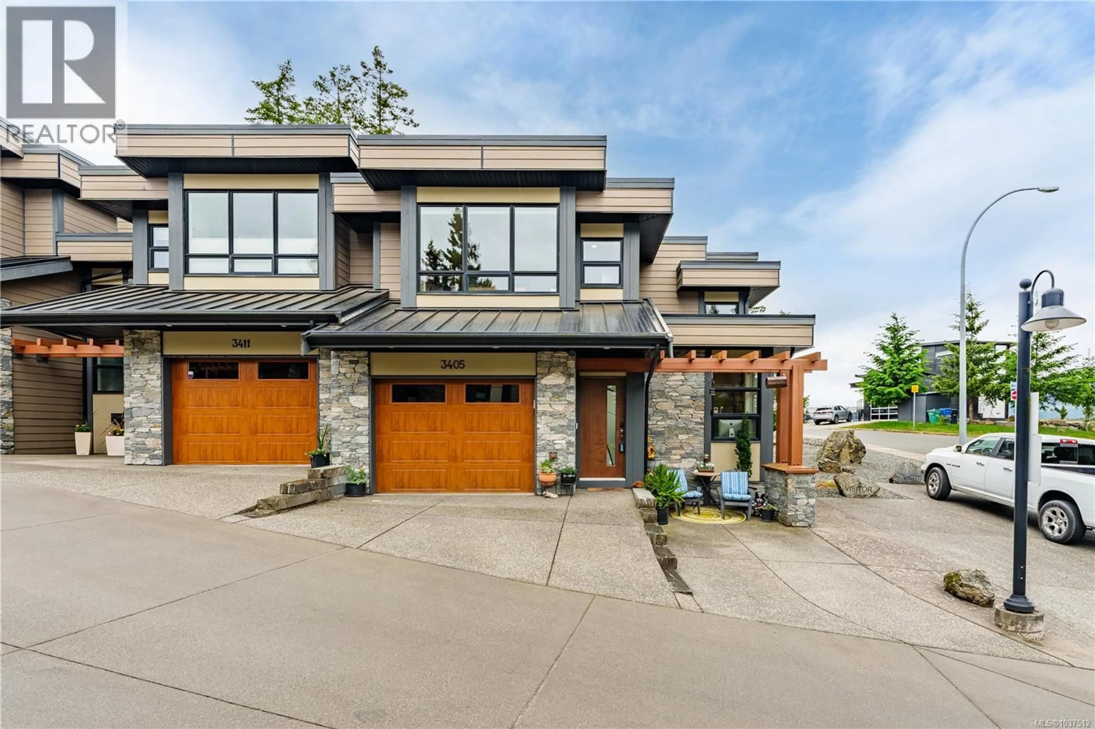 Home with brick exterior material, street for 3405 OCEAN MIST PLACE, Nanaimo British Columbia V9T0E7