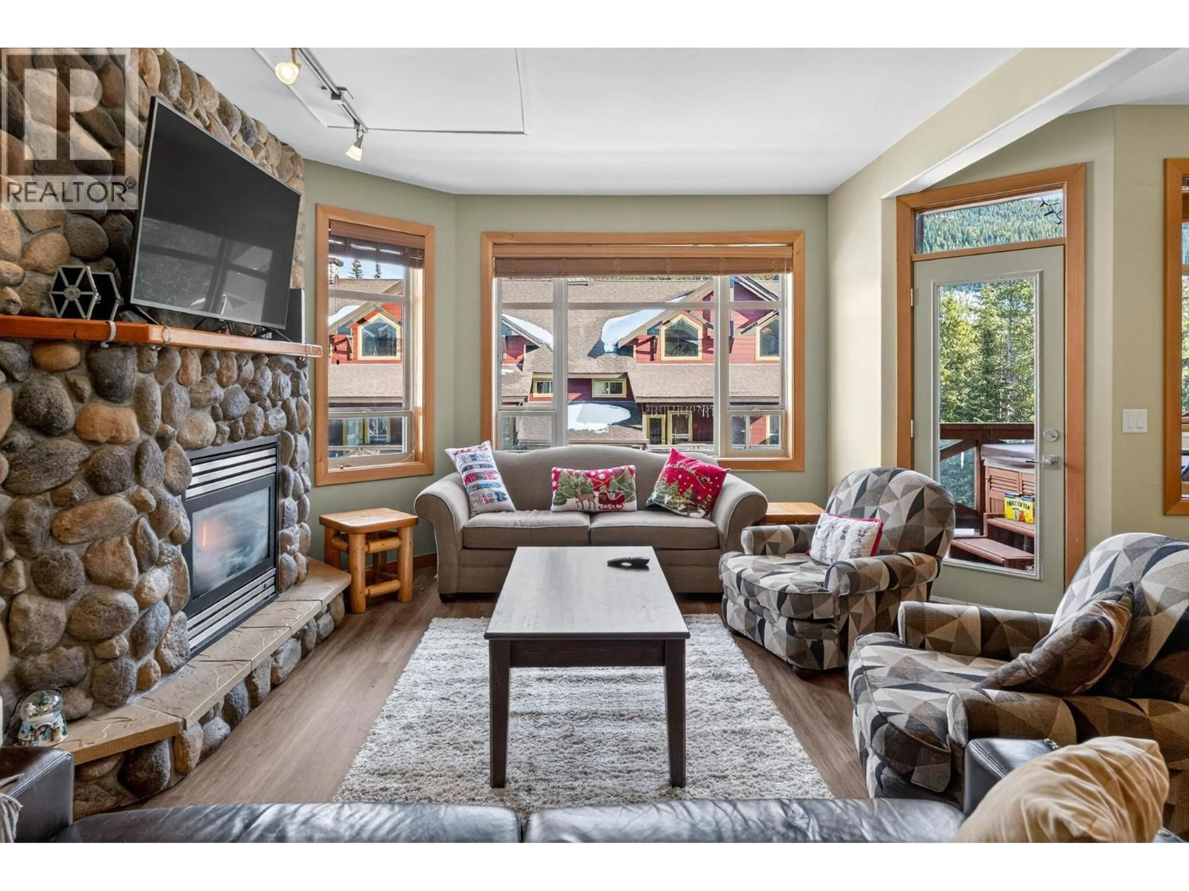 Living room with furniture, unknown for 19 - 360 STRAYHORSE ROAD, Apex Mountain British Columbia V2A0E2