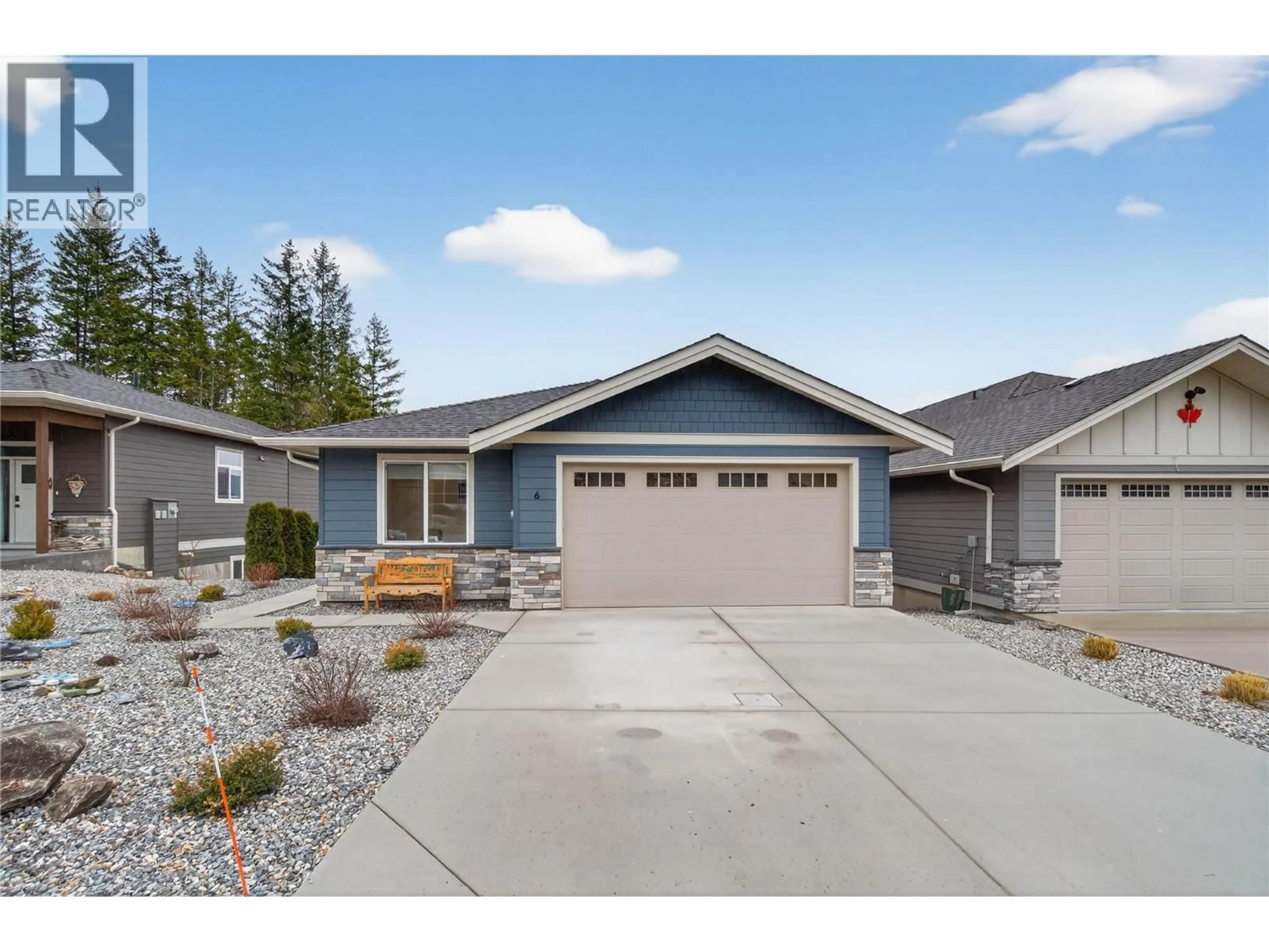 Home with vinyl exterior material, street for #6 - 2715 GOLF COURSE DRIVE, Blind Bay British Columbia V0E1H1