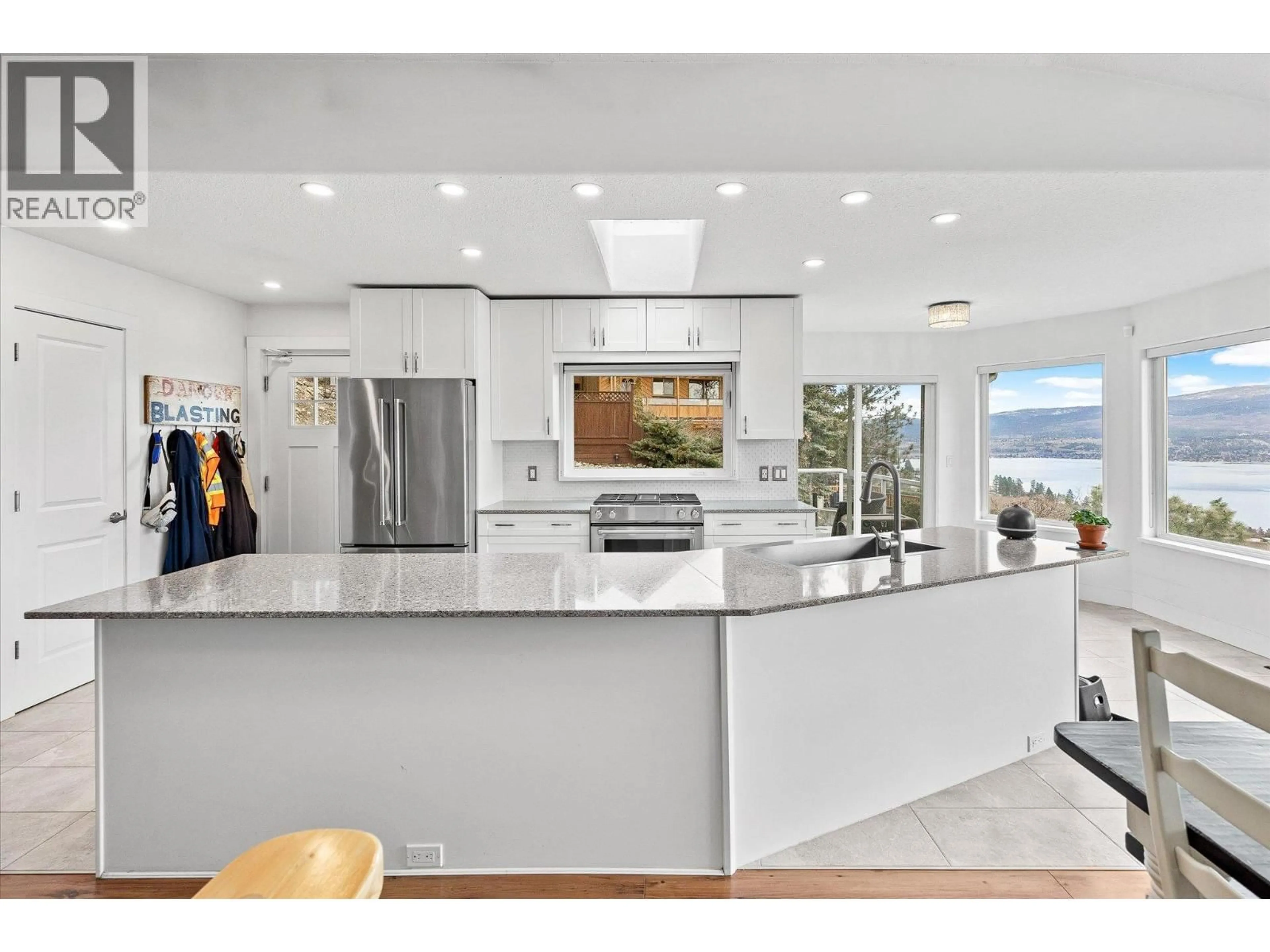 Open concept kitchen, ceramic/tile floor for 1238 MCCALLUM ROAD, West Kelowna British Columbia V1Z2T9