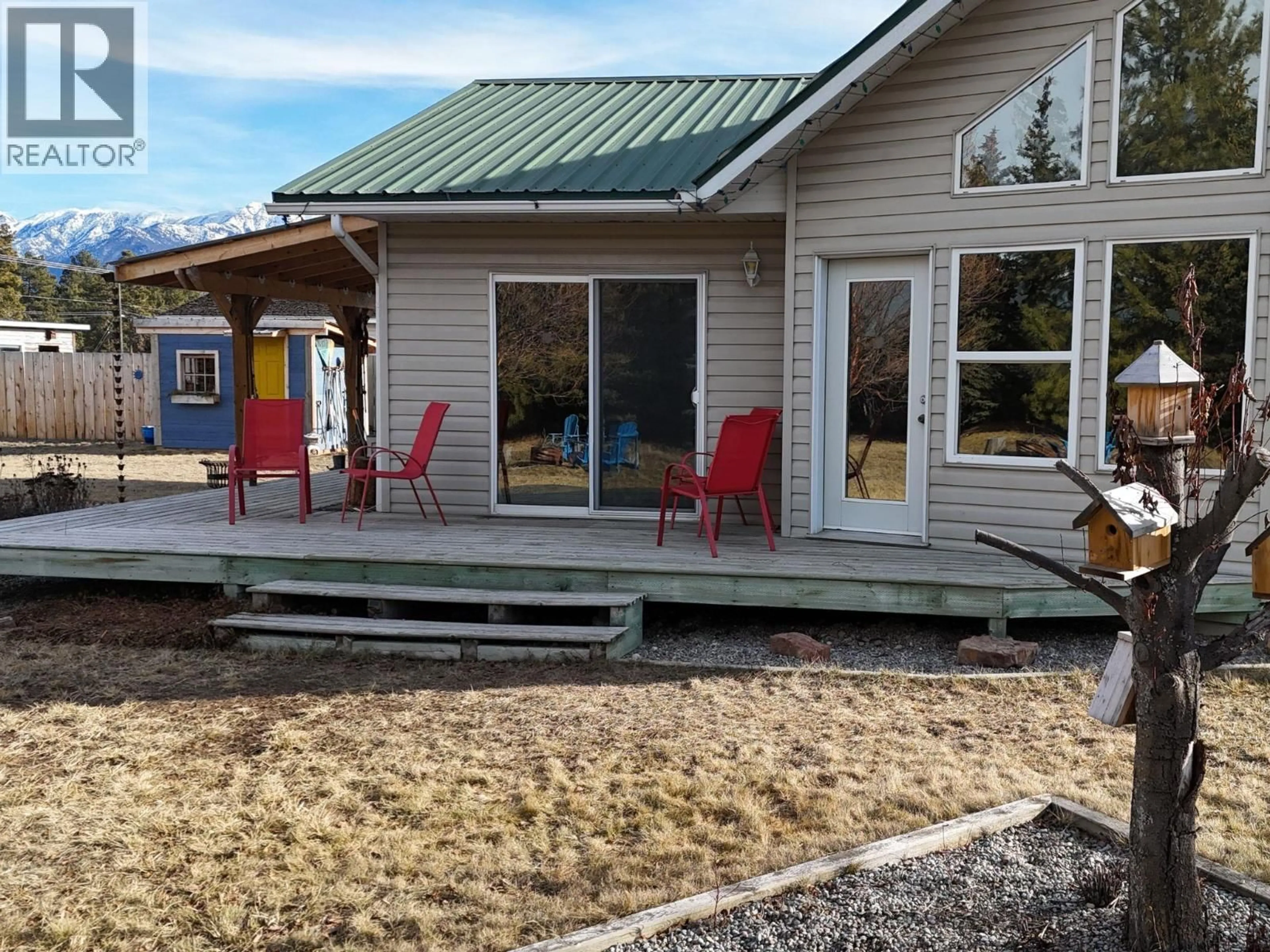 Patio, water/lake/river/ocean view for 4651 WILLOW ROAD, Wasa British Columbia V0B2K0