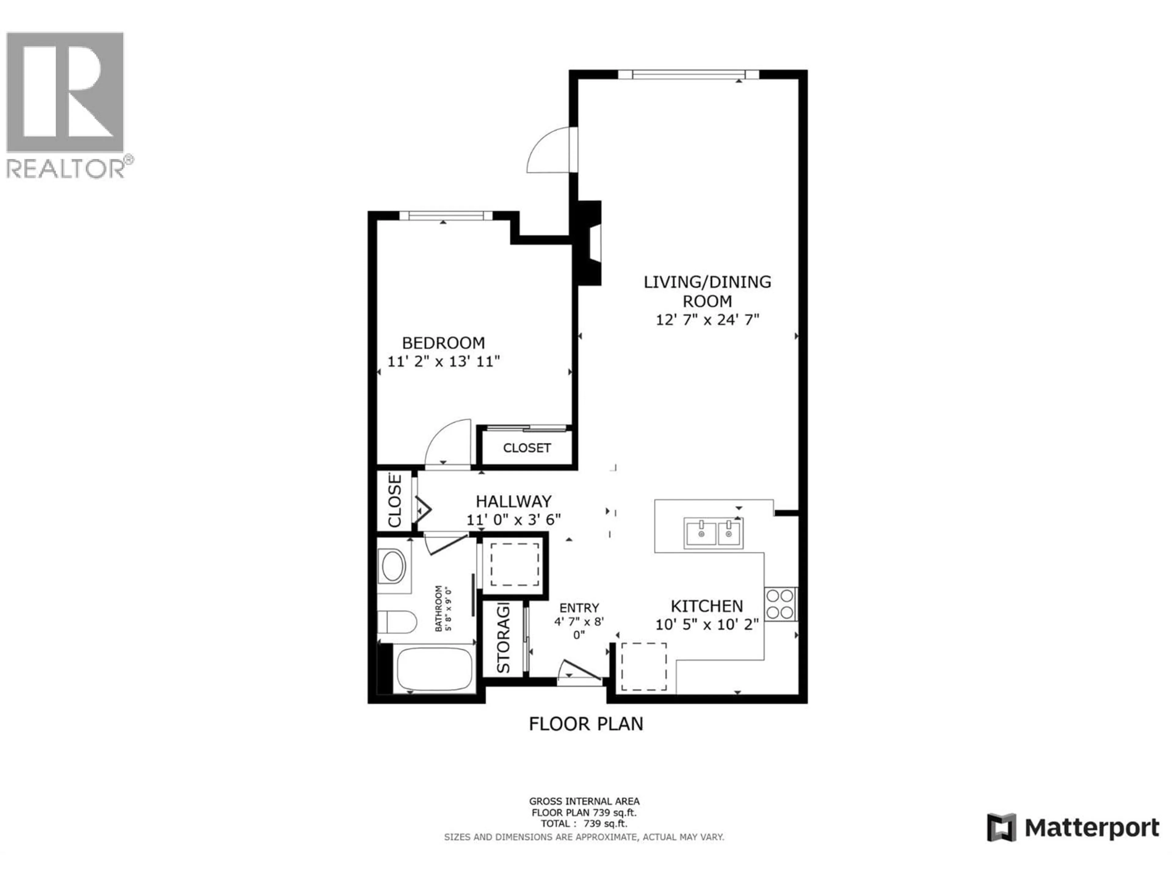 Floor plan for 305 - 2532 SHORELINE DRIVE, Lake Country British Columbia V4V2R6