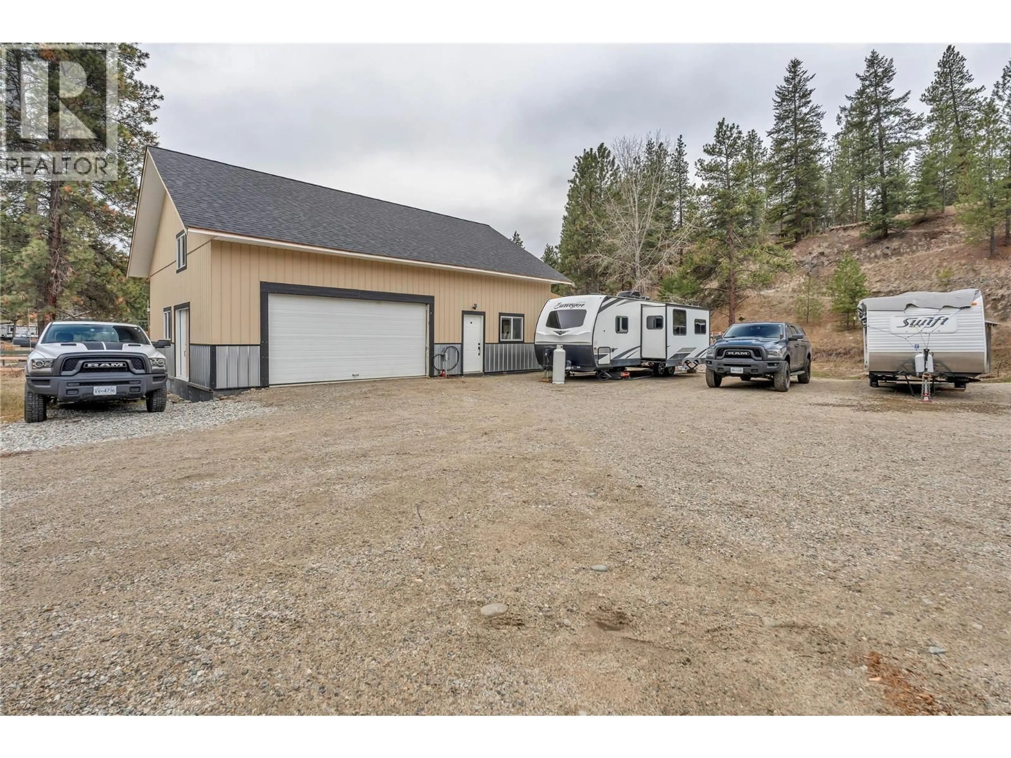 Indoor garage for 74 FISH LAKE ROAD, Summerland British Columbia V0H1Z8