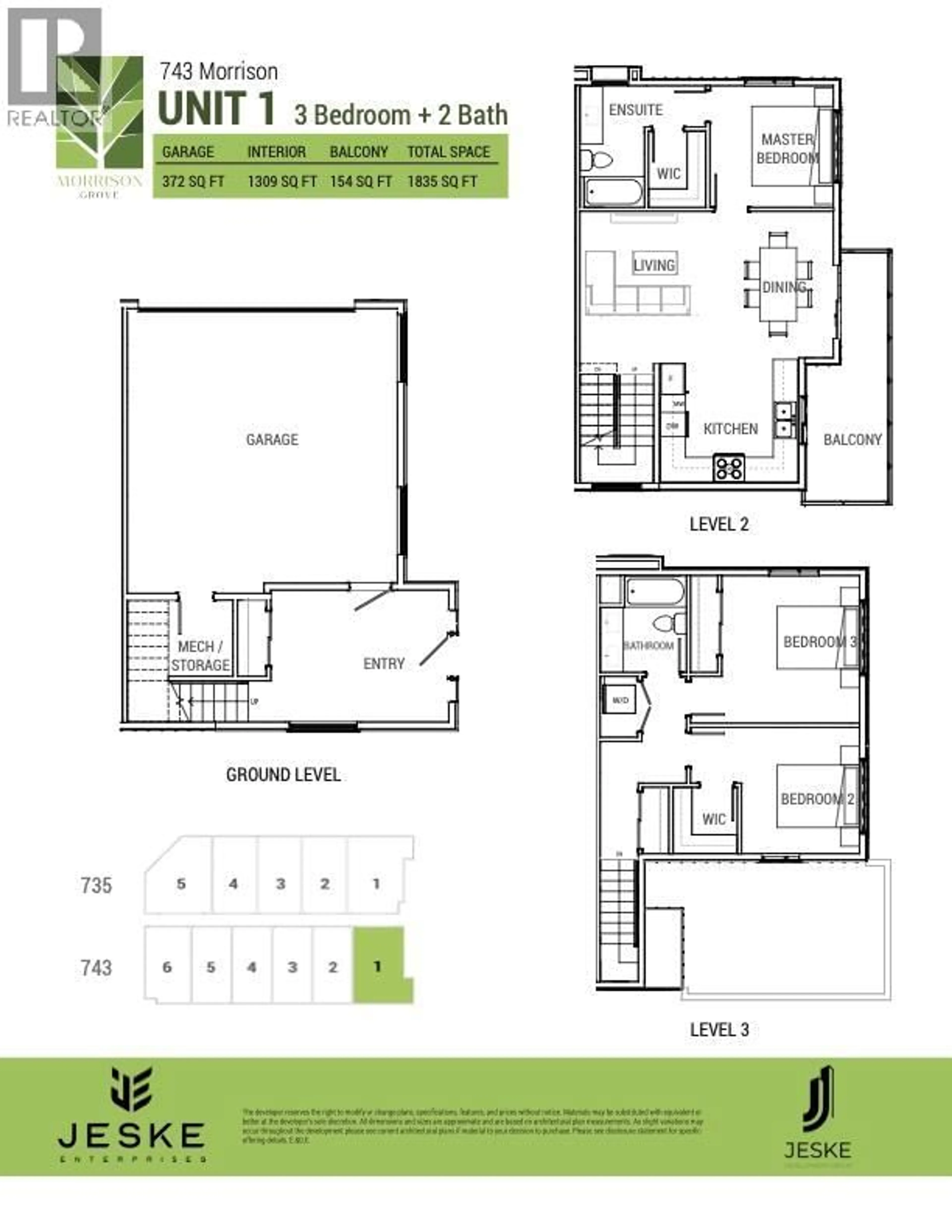 Floor plan for 1 - 743 MORRISON AVENUE, Kelowna British Columbia V1Y5E5
