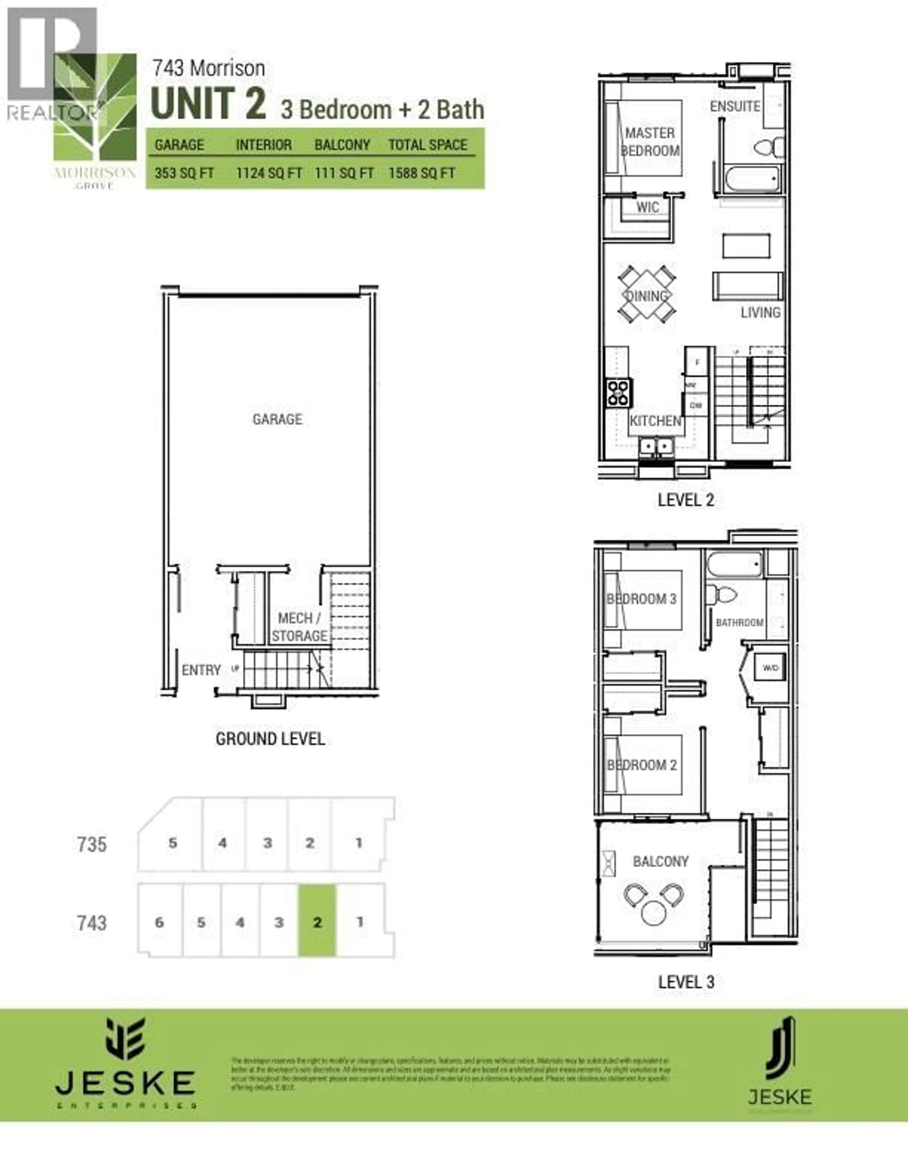 Floor plan for 2 - 743 MORRISON AVENUE, Kelowna British Columbia V1Y5E5