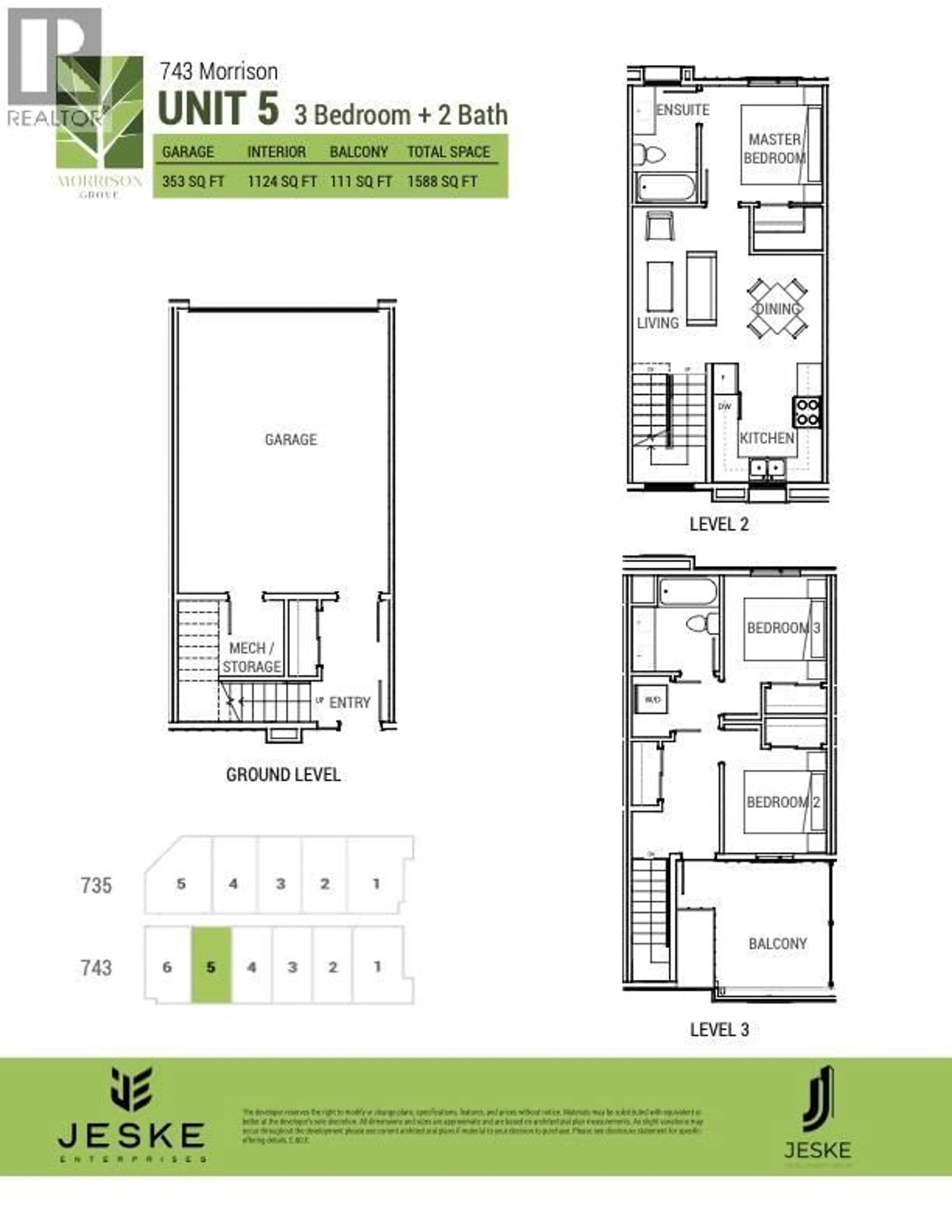 Floor plan for 5 - 743 MORRISON AVENUE, Kelowna British Columbia V1Y5E5