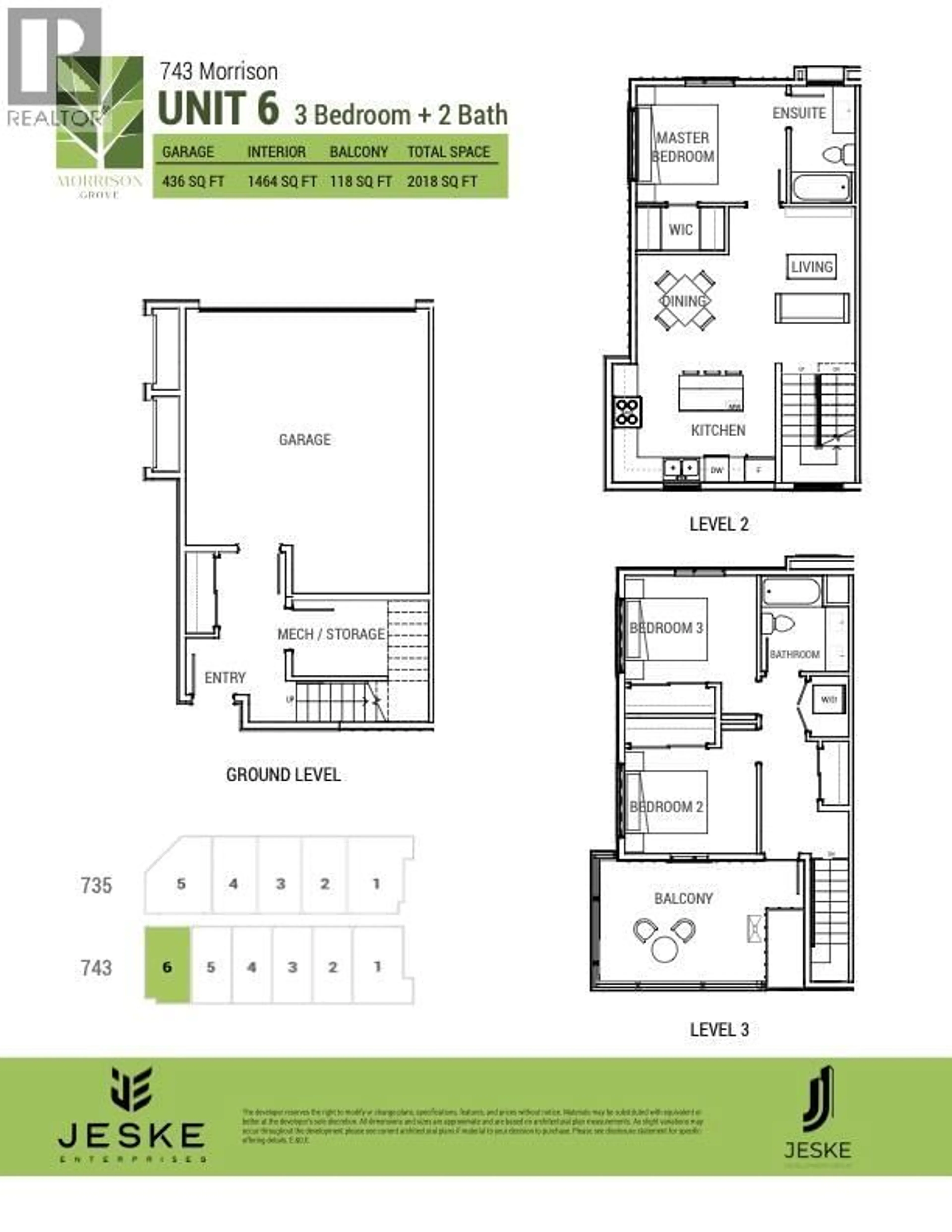 Floor plan for 6 - 743 MORRISON AVENUE, Kelowna British Columbia V1Y5E5