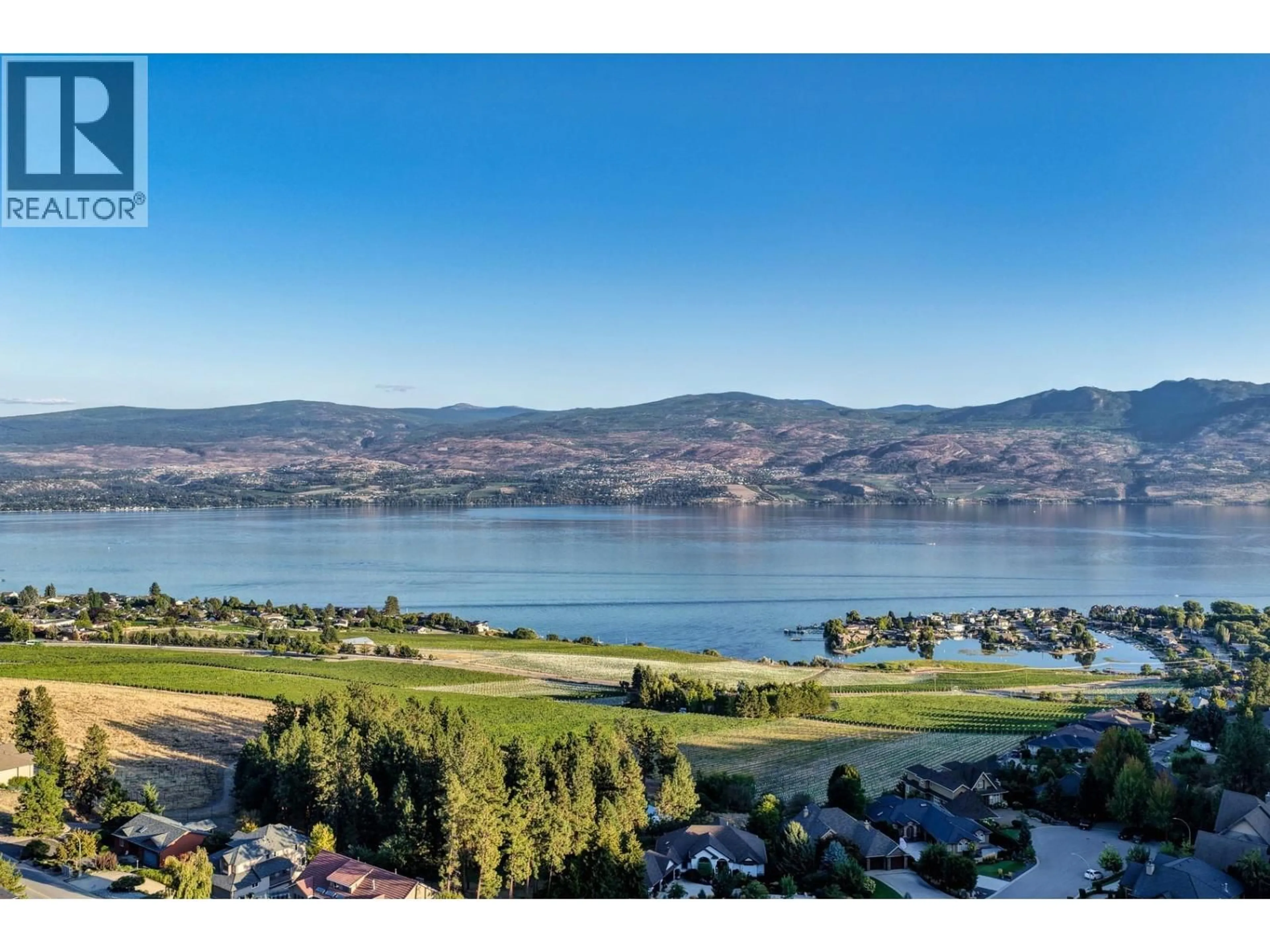 A pic from outside/outdoor area/front of a property/back of a property/a pic from drone, water/lake/river/ocean view for 3211 PINOT NOIR PLACE, West Kelowna British Columbia V4T3H9