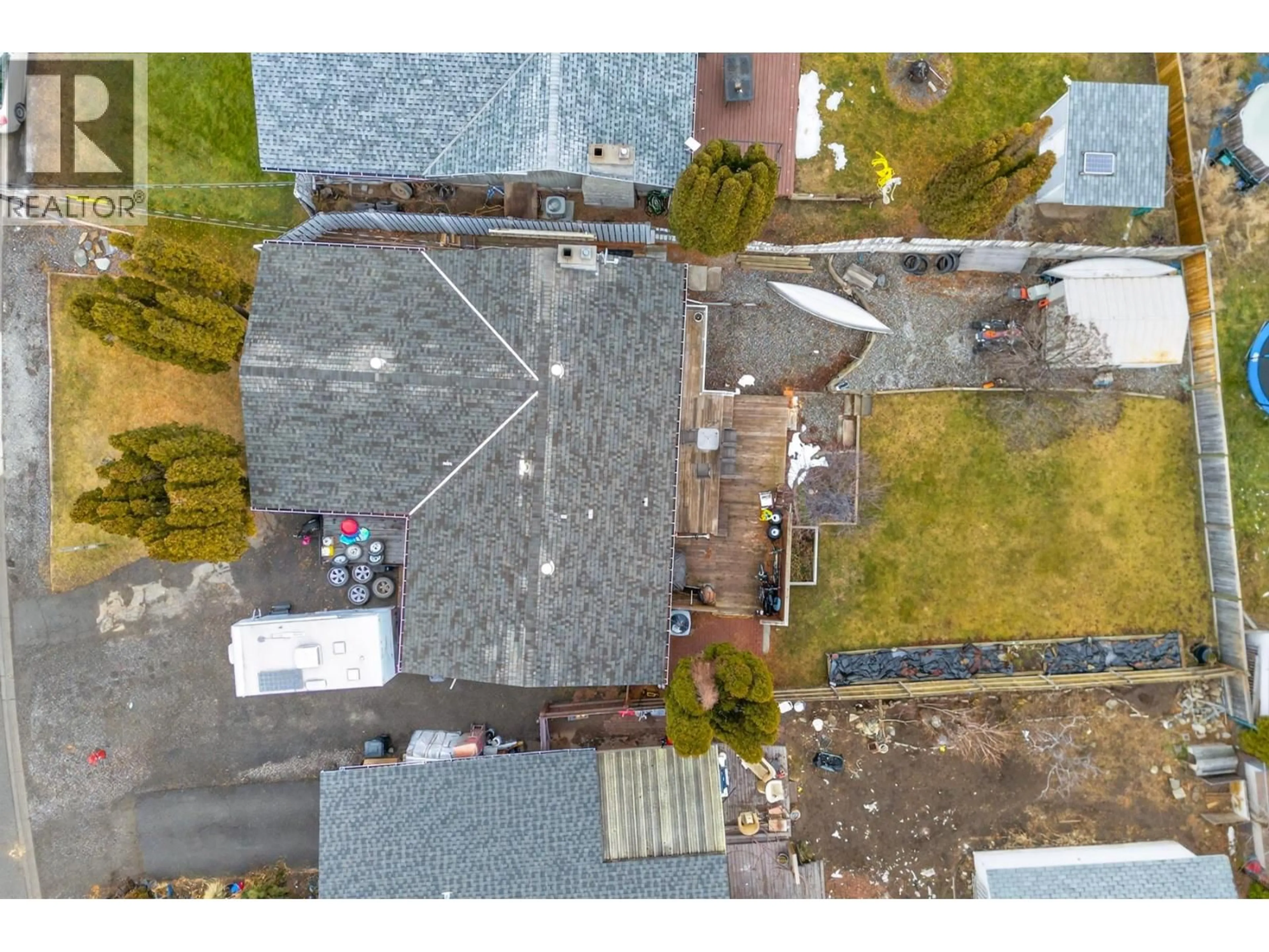 A pic from outside/outdoor area/front of a property/back of a property/a pic from drone, street for 1249 MESA VISTA DRIVE, Ashcroft British Columbia v0k1a0