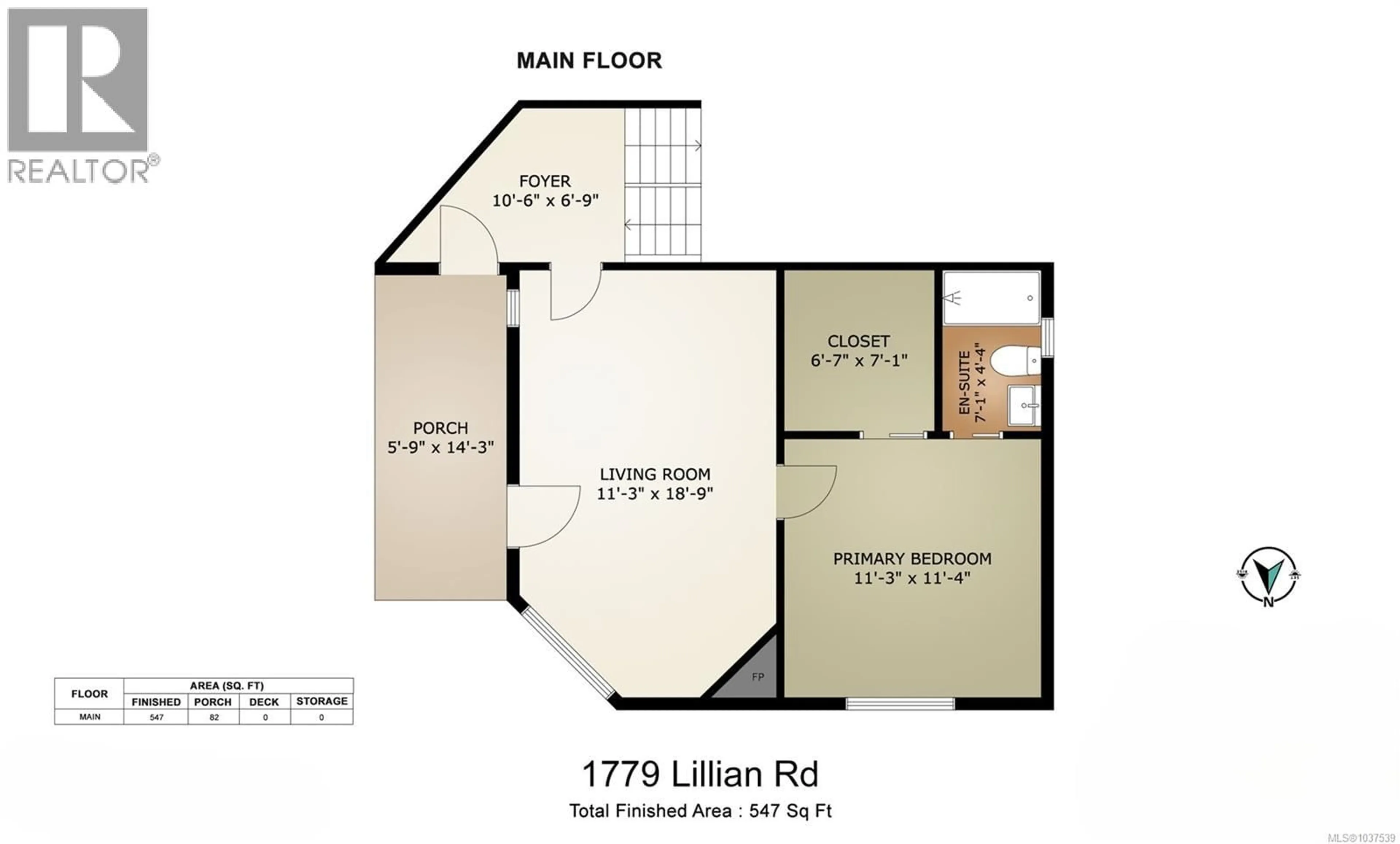 Floor plan for 1779 LILLIAN ROAD, Victoria British Columbia V8S1L3