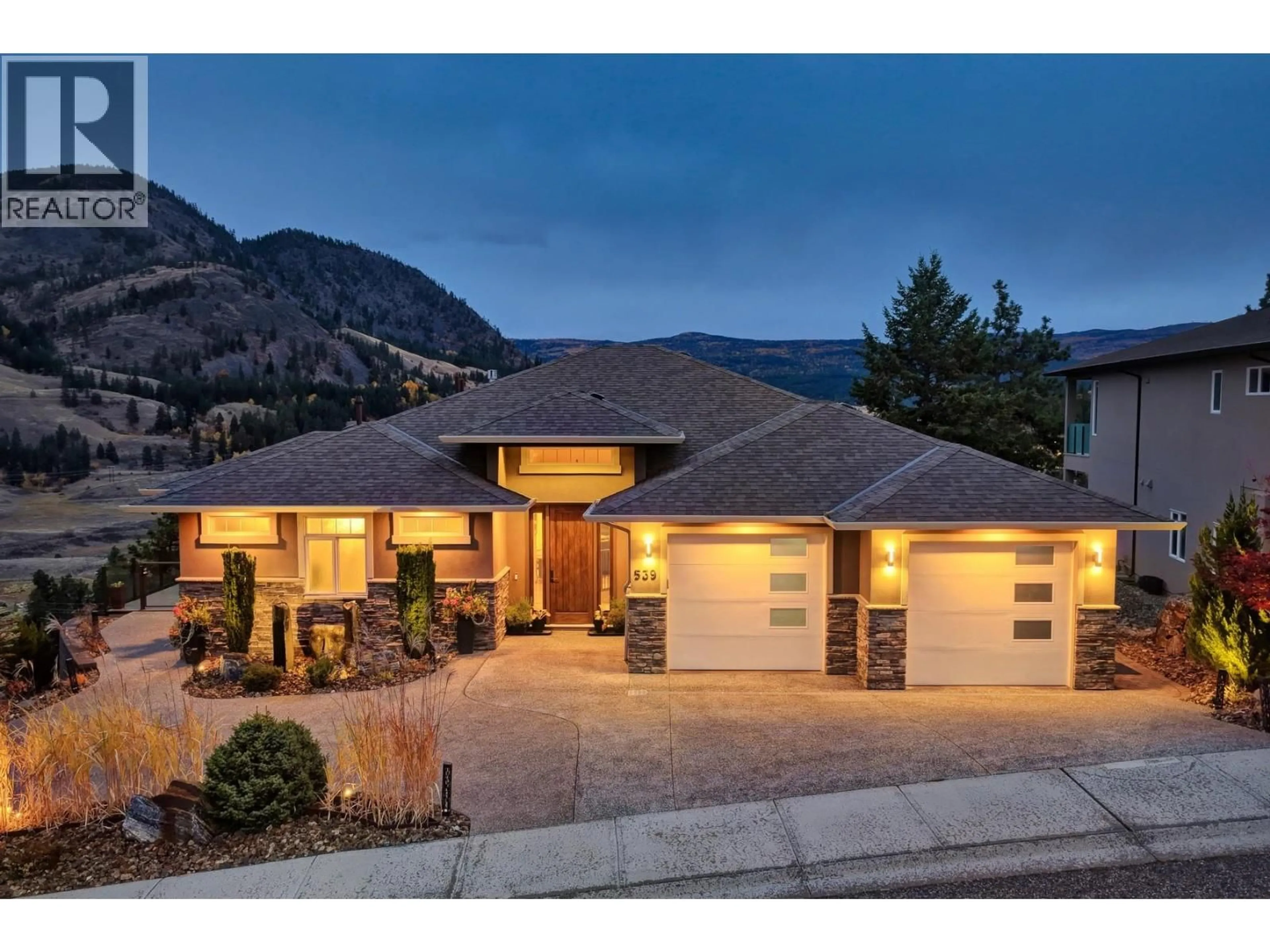 Home with brick exterior material, mountain view for 539 CARNOUSTIE DRIVE, Kelowna British Columbia V1P1T1