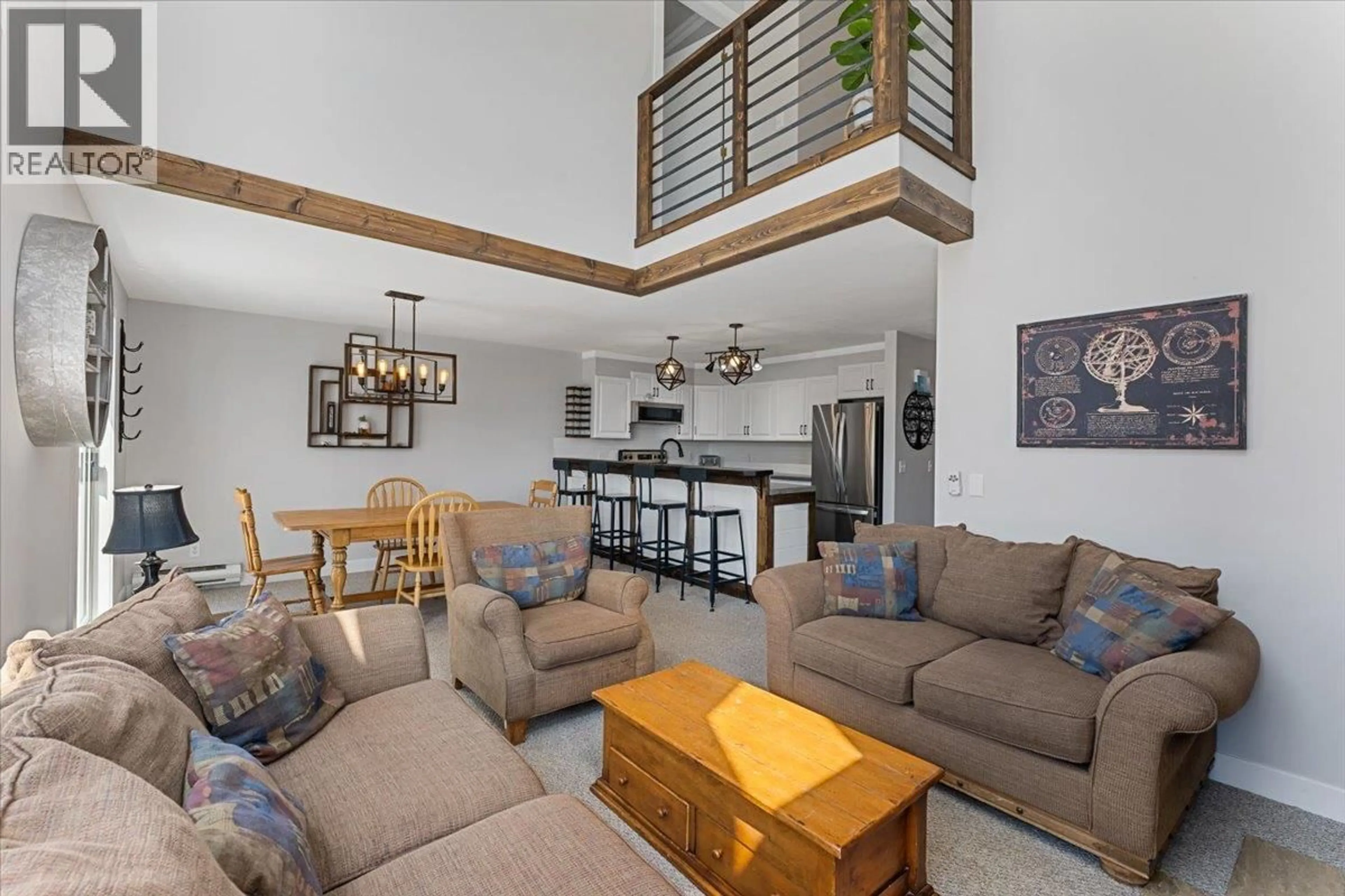 Living room with furniture, unknown for 12 - 7475 PORCUPINE ROAD, Big White British Columbia V1P1T4