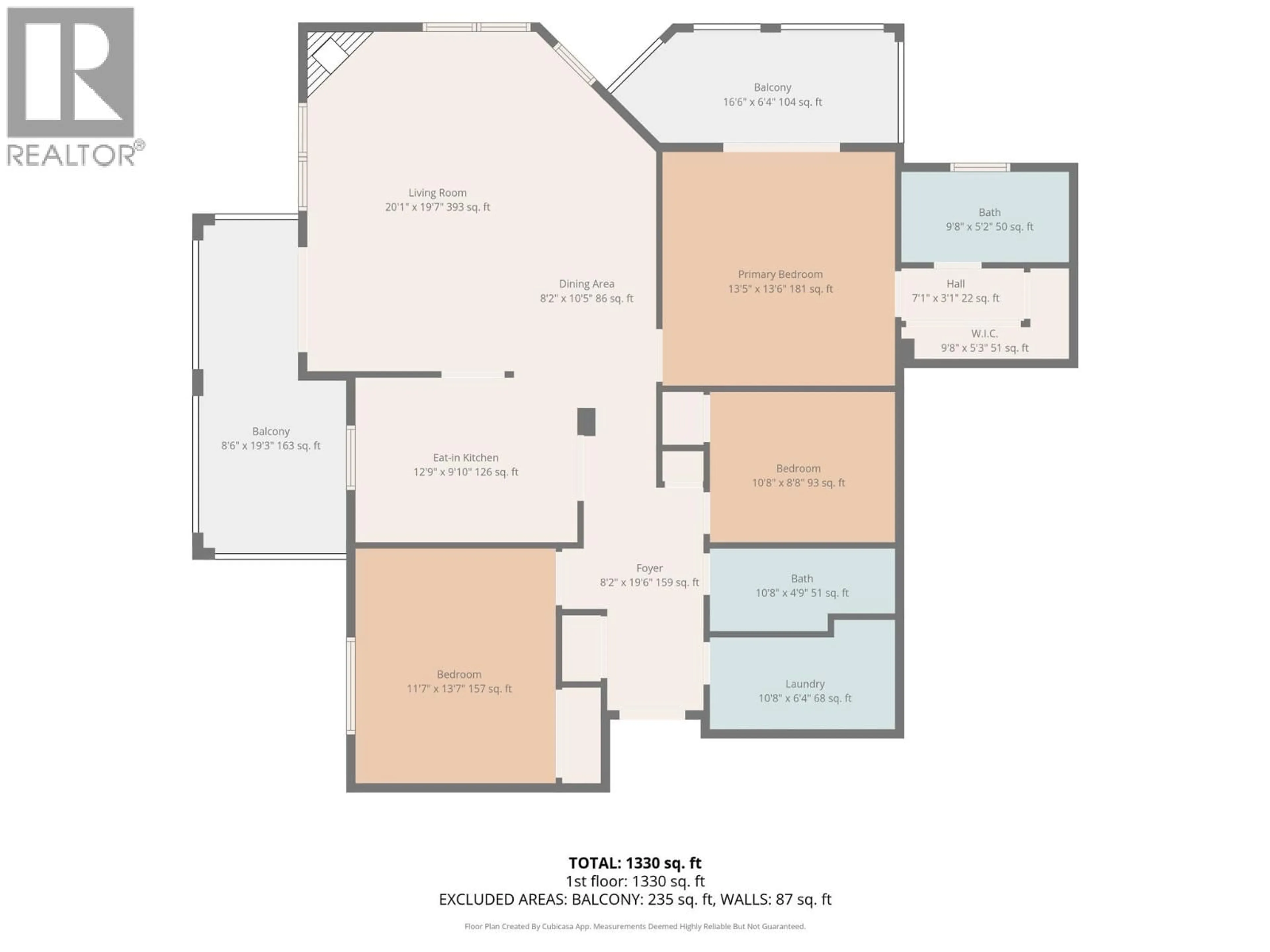 Floor plan for 406 - 1966 DURNIN ROAD, Kelowna British Columbia V1X7Z2