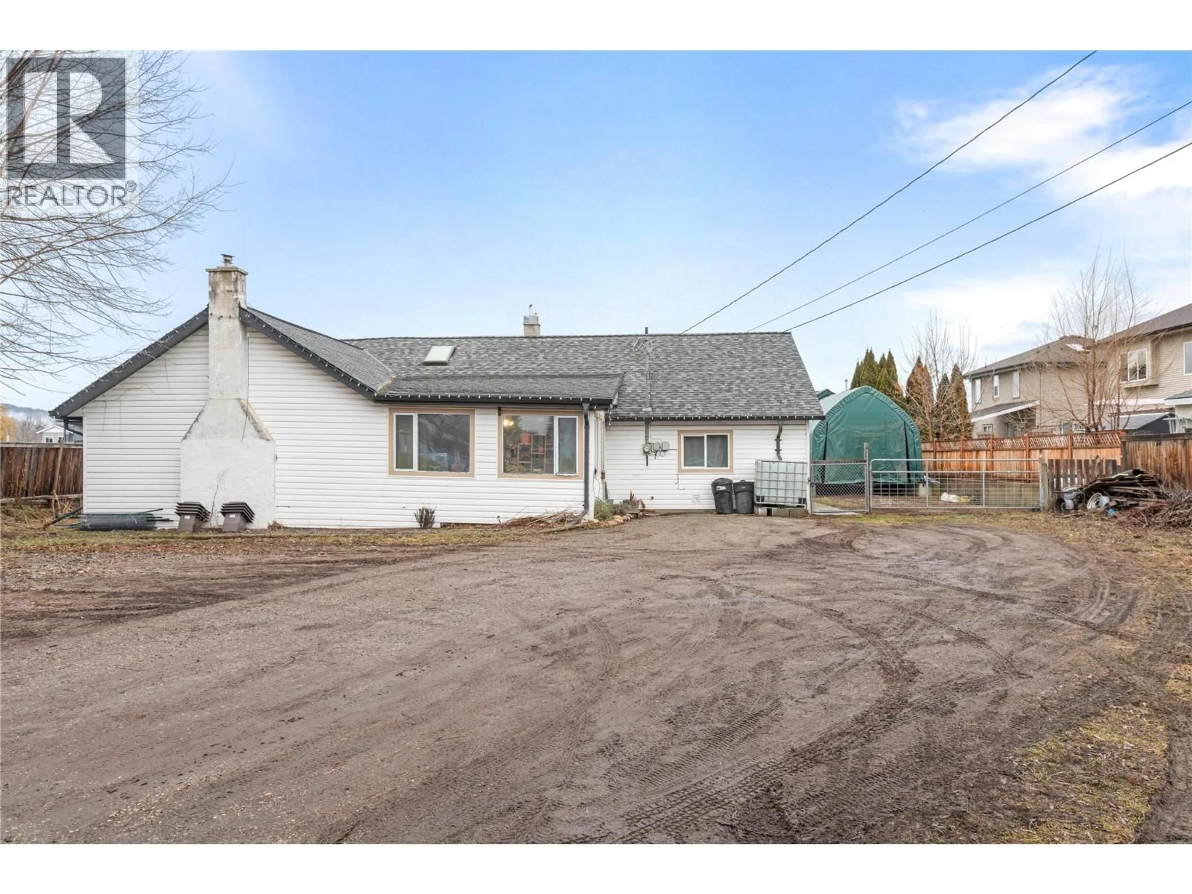 A pic from outside/outdoor area/front of a property/back of a property/a pic from drone, street for 315 BASS AVENUE, Enderby British Columbia V0E1V0