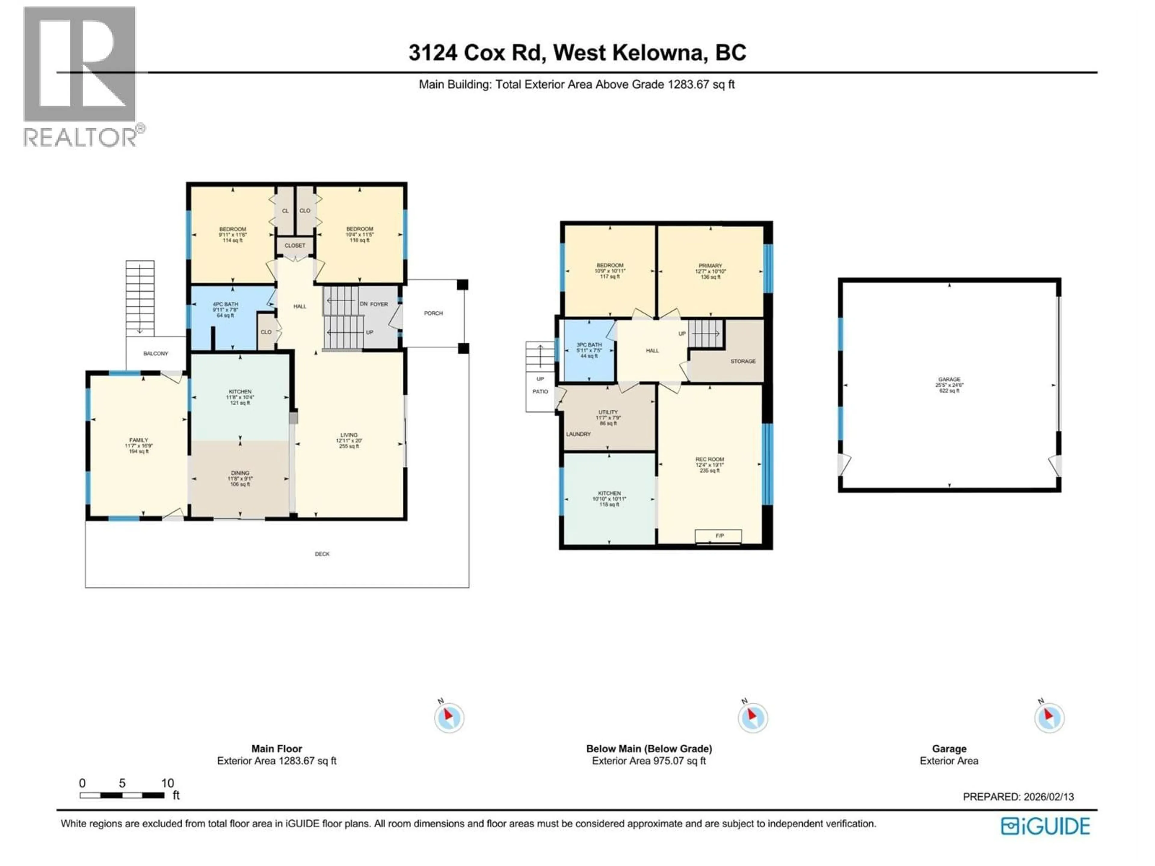 Floor plan for 3124 COX ROAD, West Kelowna British Columbia V1Z2B4
