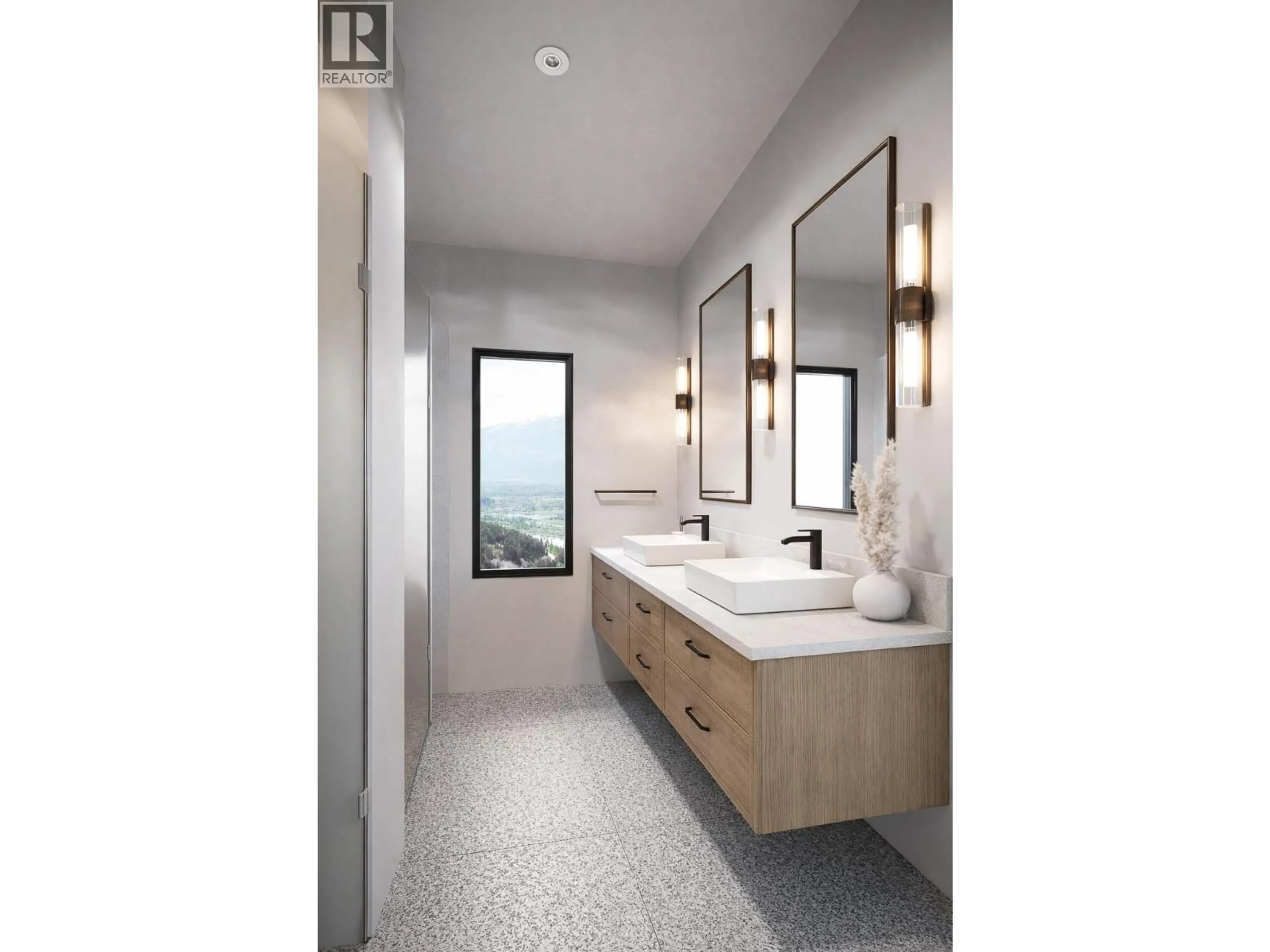 Contemporary bathroom, ceramic/tile floor for 21 - 1551 BOWLE-EVANS DRIVE, Golden British Columbia V0A1H6
