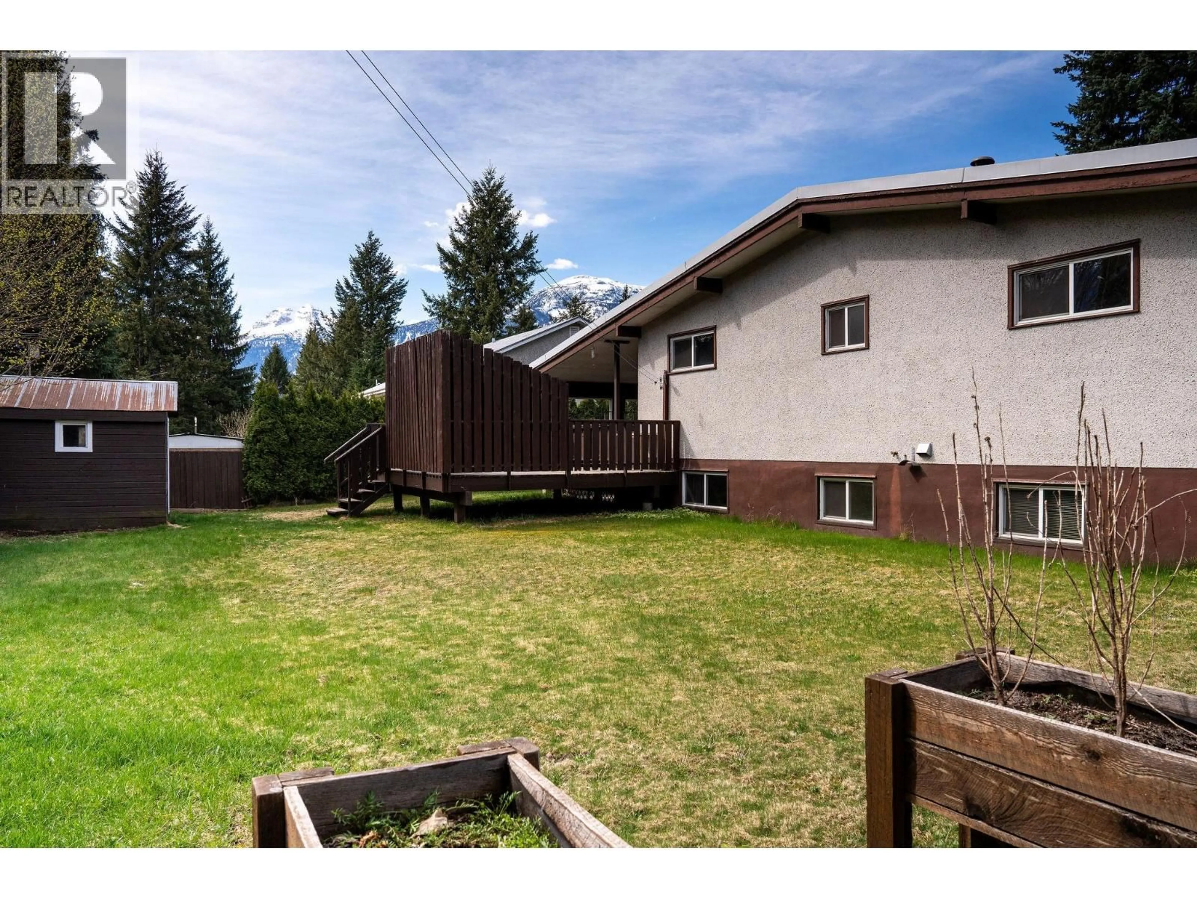 Patio, mountain view for 80 BURKE DRIVE, Revelstoke British Columbia V0E2S0