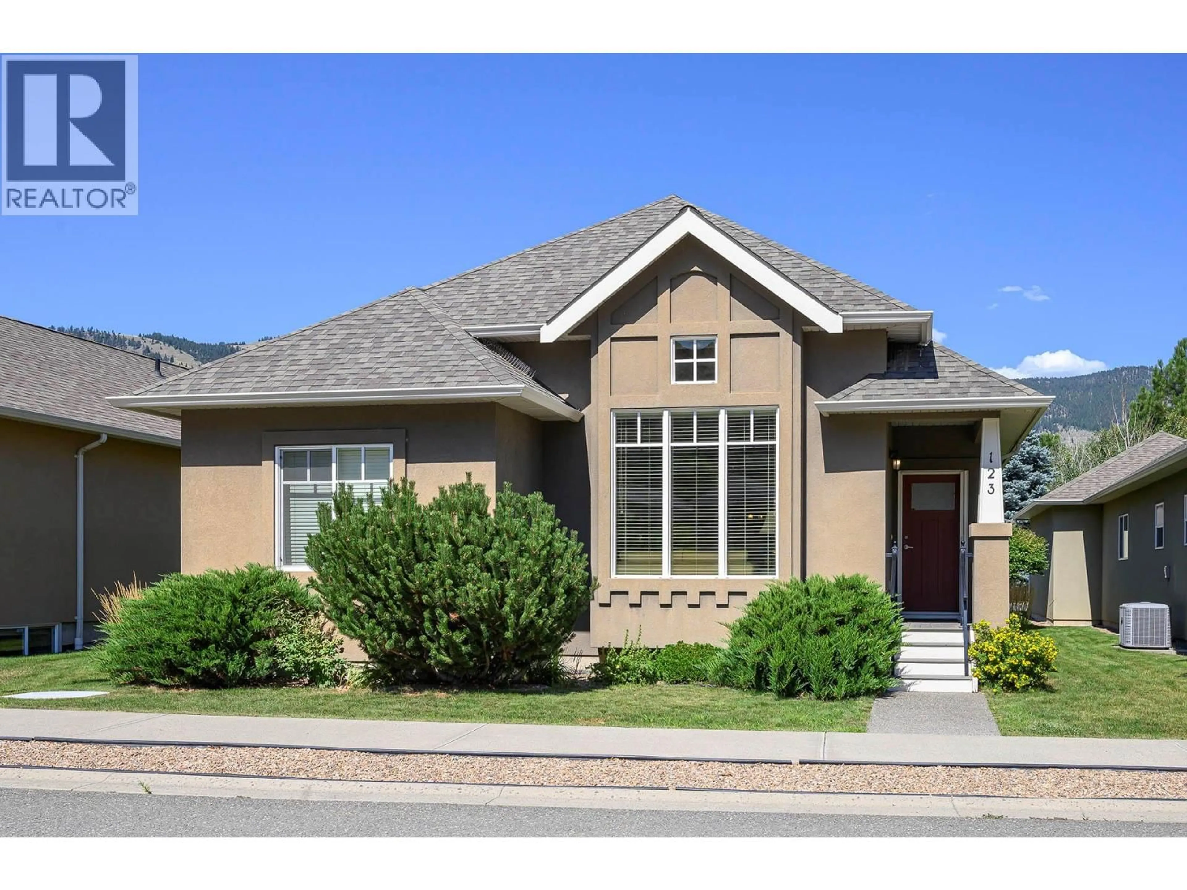 Home with brick exterior material, street for 123 - 2920 VALLEYVIEW DRIVE, Kamloops British Columbia V2C0A8